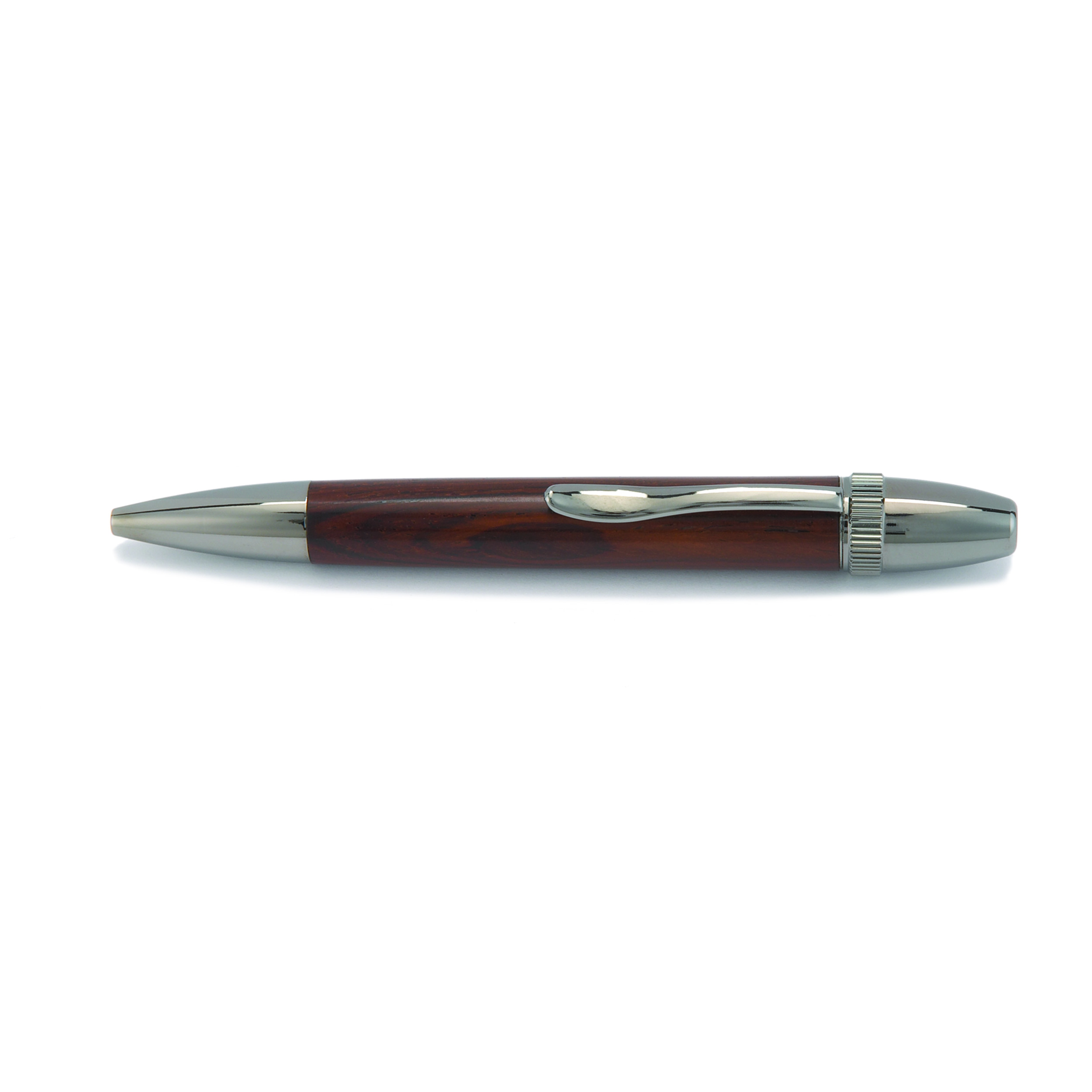 product: WoodRiver Atlas Ballpoint Pen Kit - Black Titanium shown