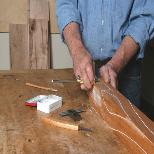 product: Woodcraft Magazine Spot On Measuring and Marking - Downloadable Technique shown