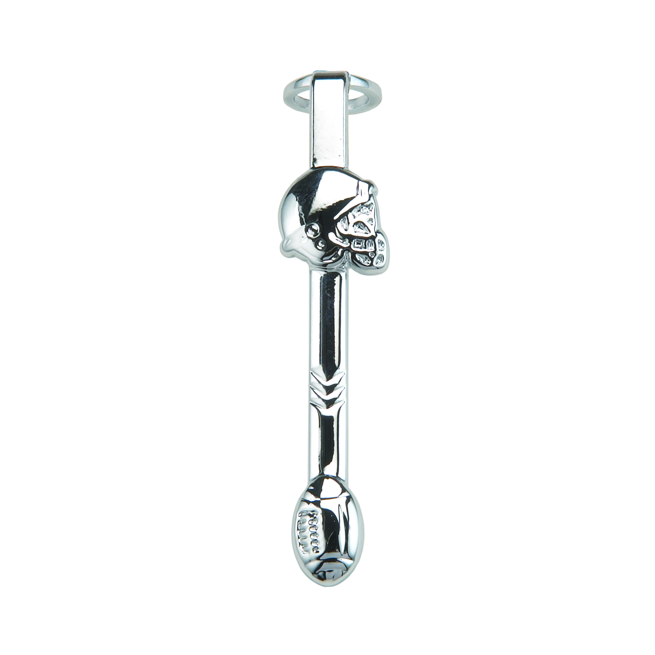 Football Clip For 7 Mm Pens Chrome