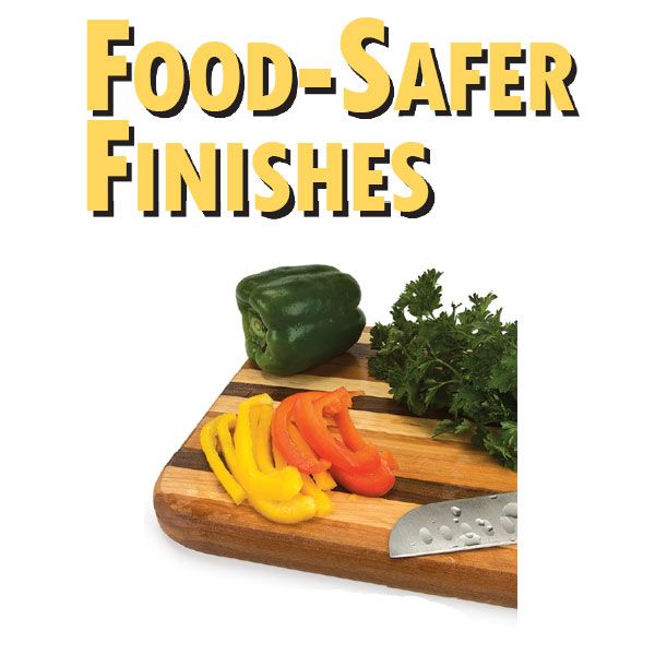 product: Woodcraft Magazine Food Safer Finishes - Downloable Technique shown