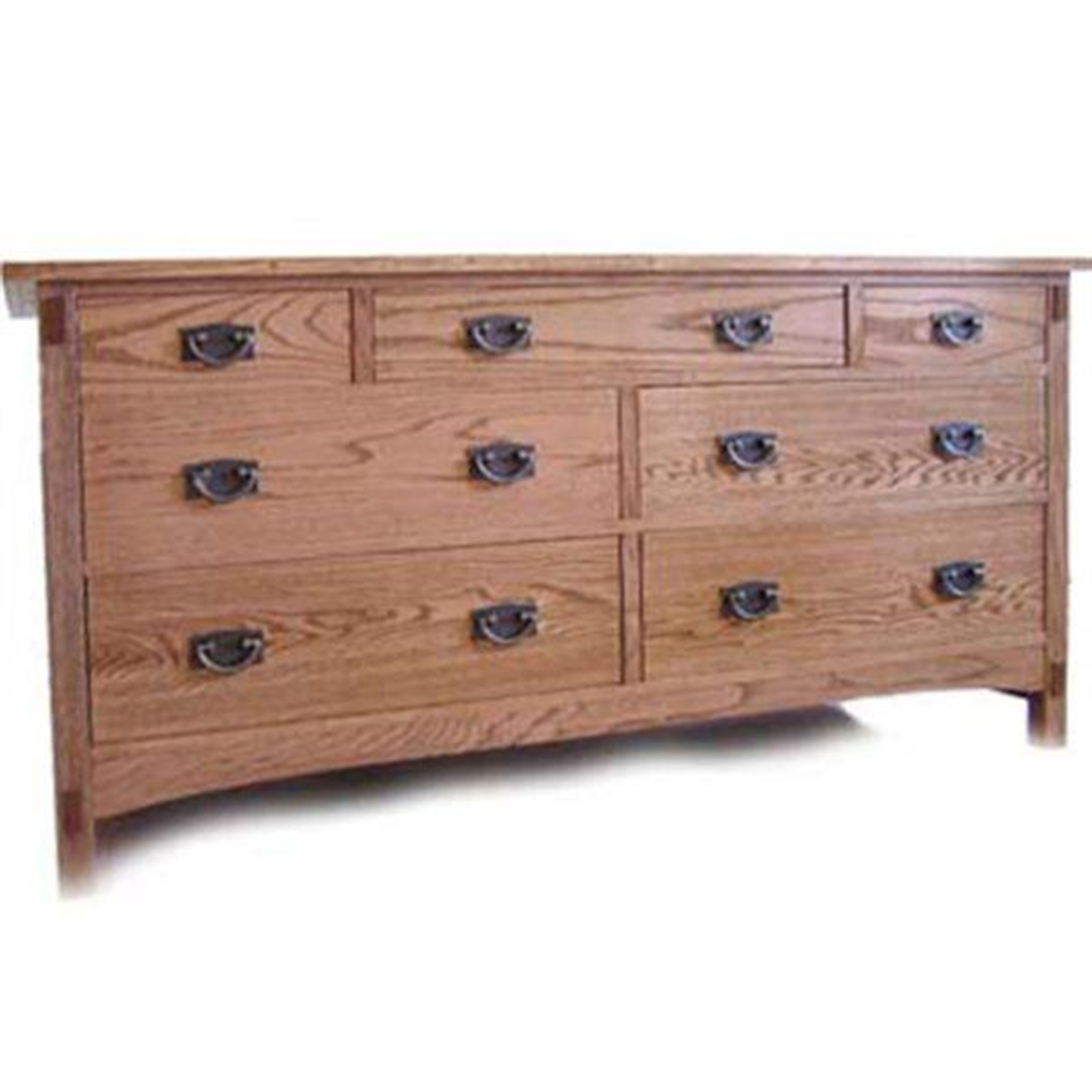 product: Woodcraft Woodworking Project Paper Plan to Build Mission Double Dresser shown