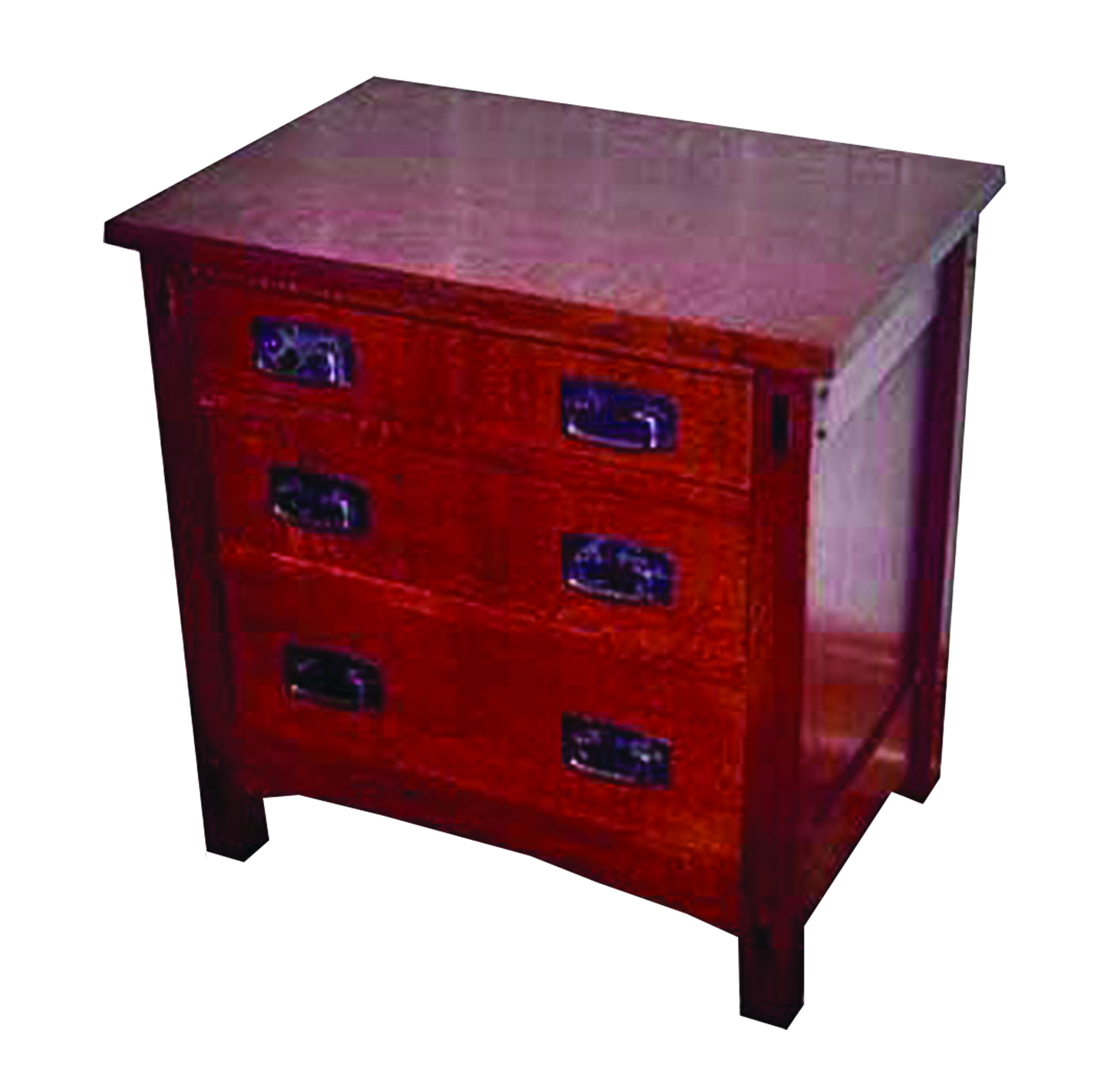 product: Woodcraft Woodworking Project Paper Plan to Build Mission Nightstand shown