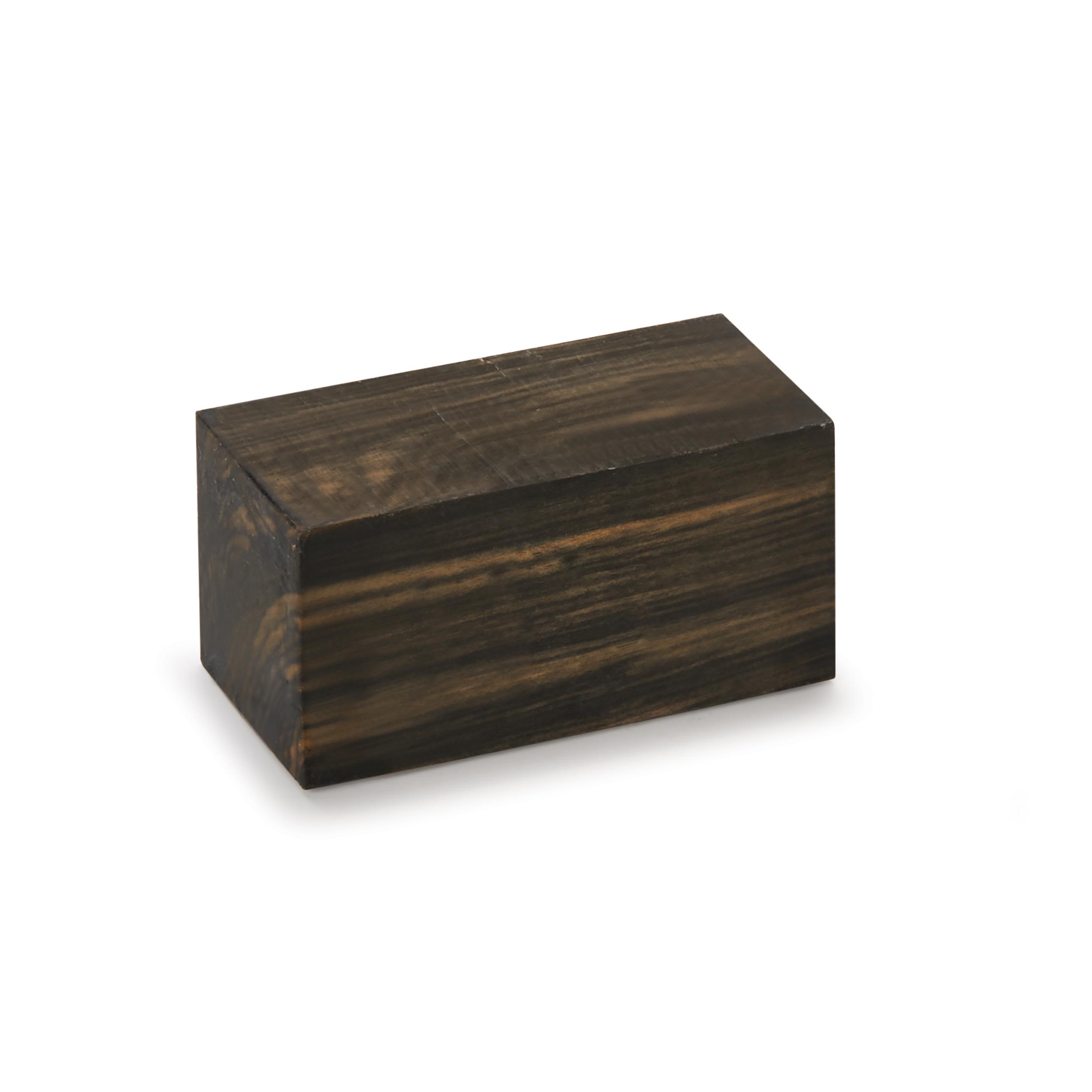 product: Woodcraft Woodshop Black & White Ebony - 1-1/2