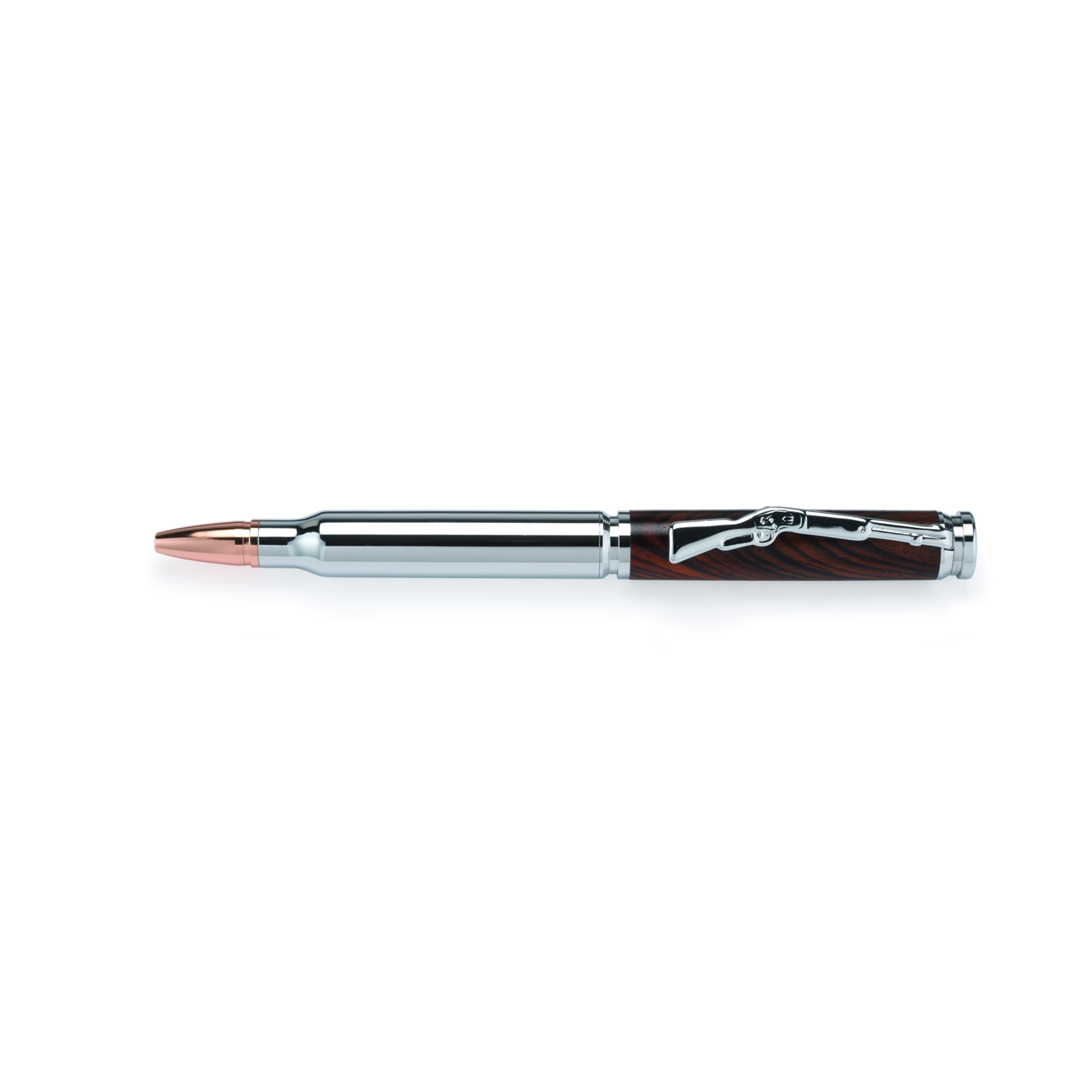 Cartridge Bullet Ballpoint Pen Kit - Chrome