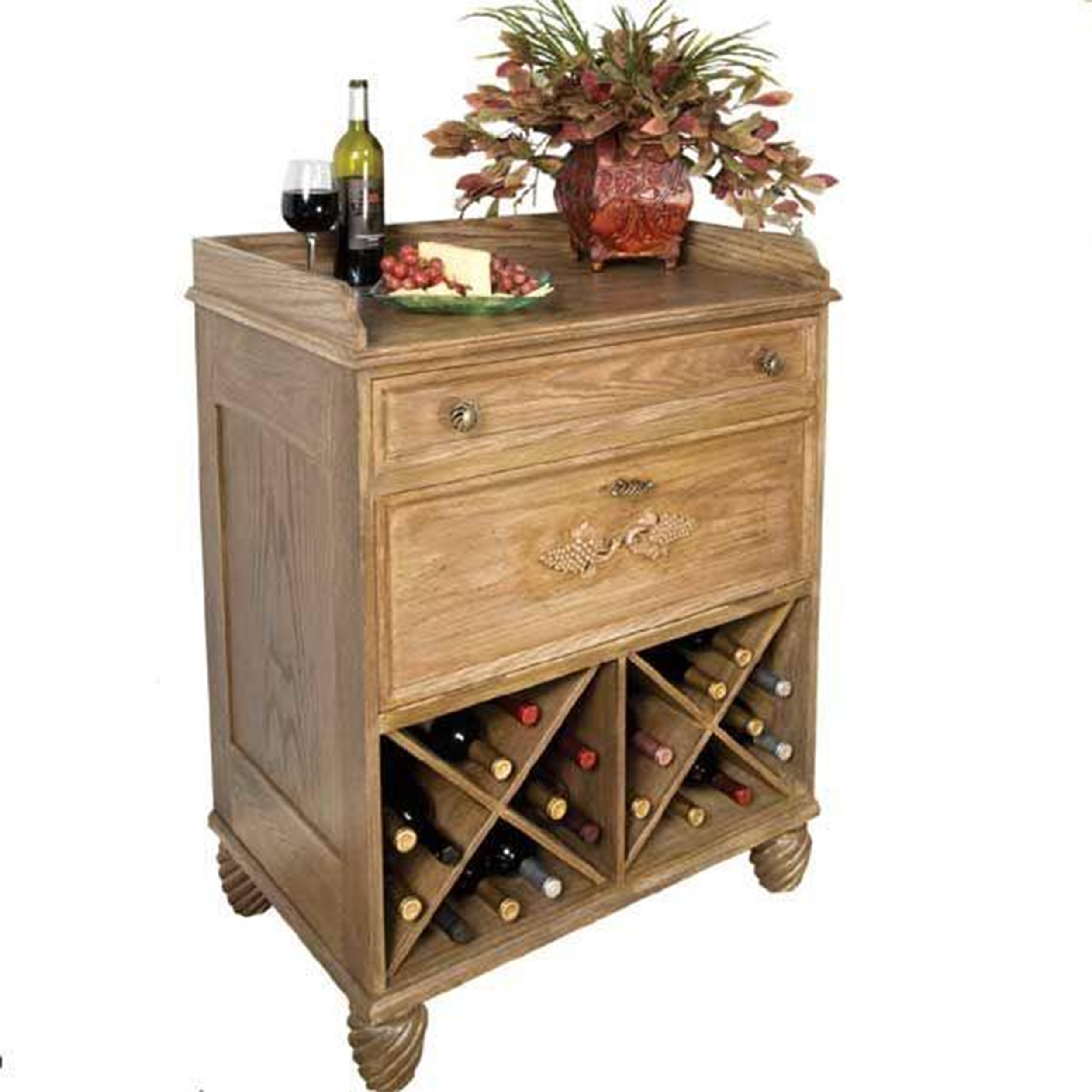 Woodworking Project Paper Plan To Build Country French Wine Server