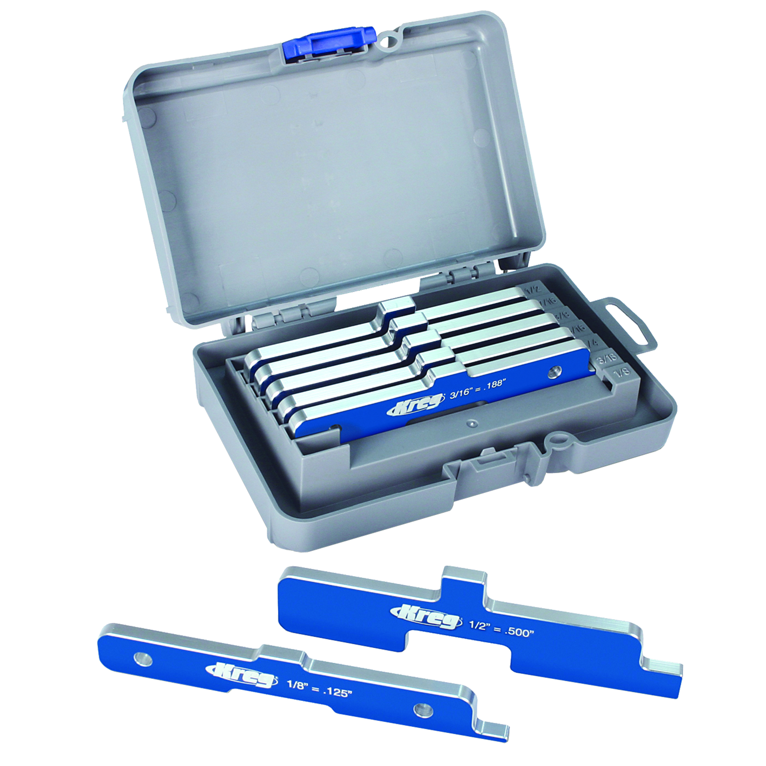 product: Kreg Precision Router Table Setup Bars, # PRS3400 shown