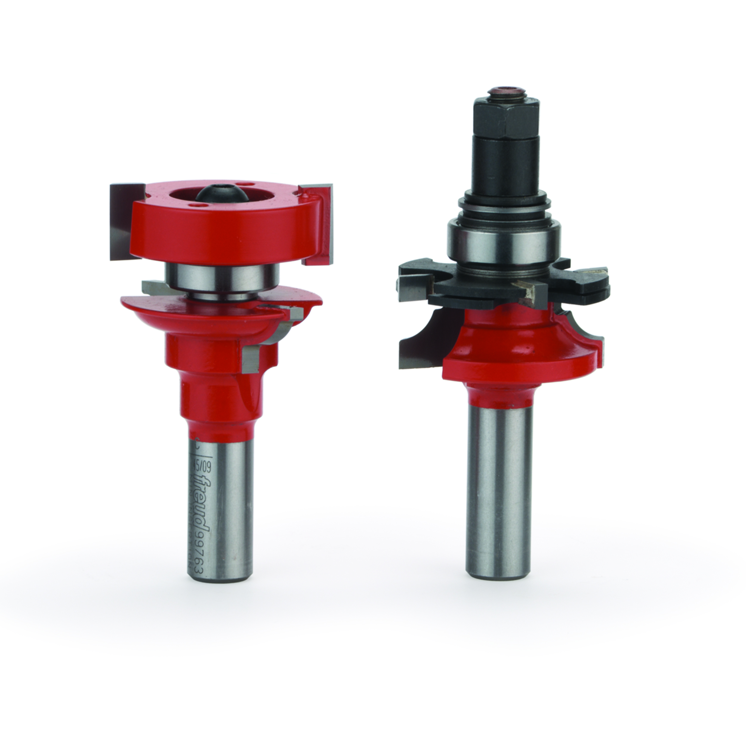 product: Freud 99-761 Adjustable Tenon 2-Piece Rail And Stile Router Router Bit Set Ogee Profile 1/2
