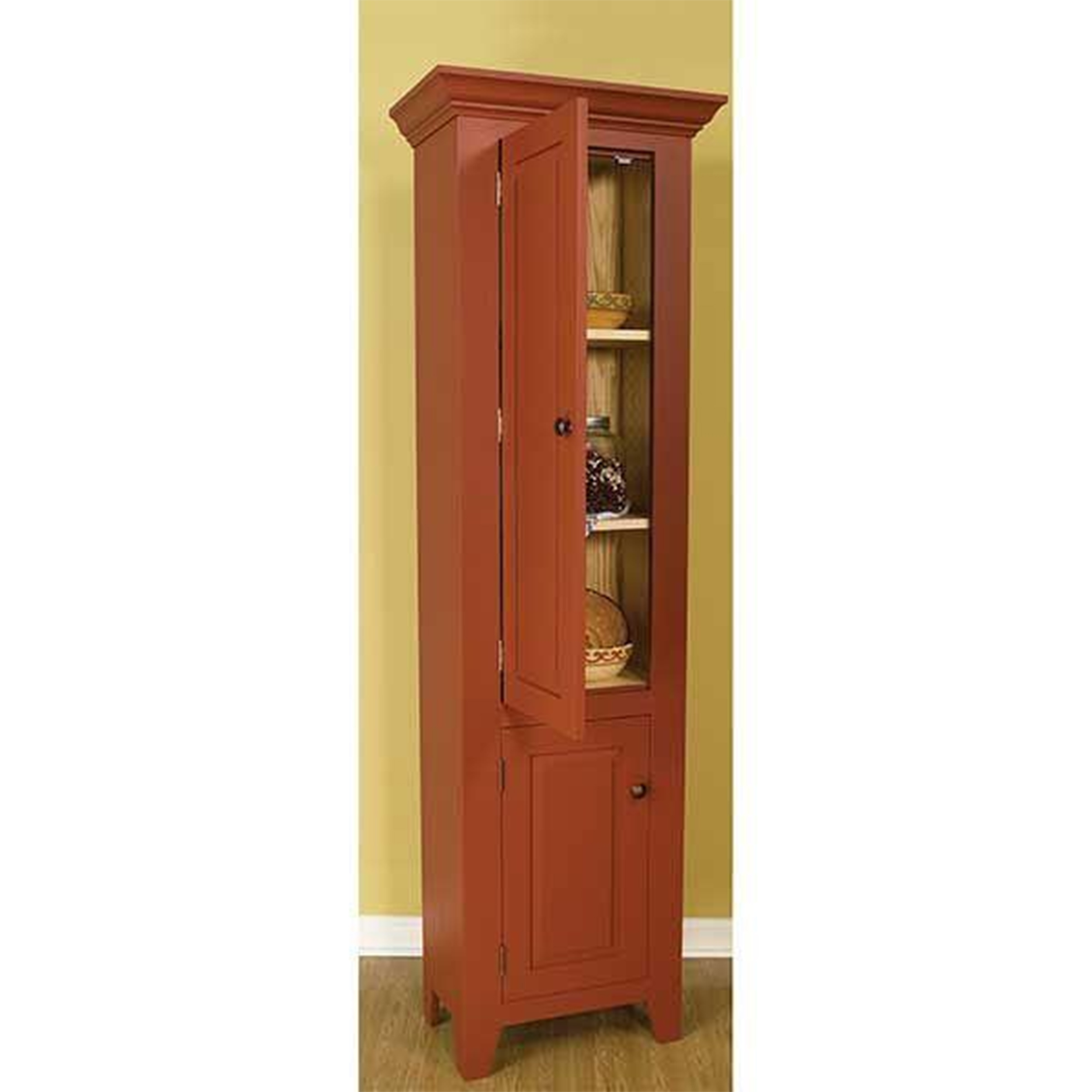 product: Woodcraft Magazine Woodworking Project Paper Plan to Build Classic Chimney Cupboard shown