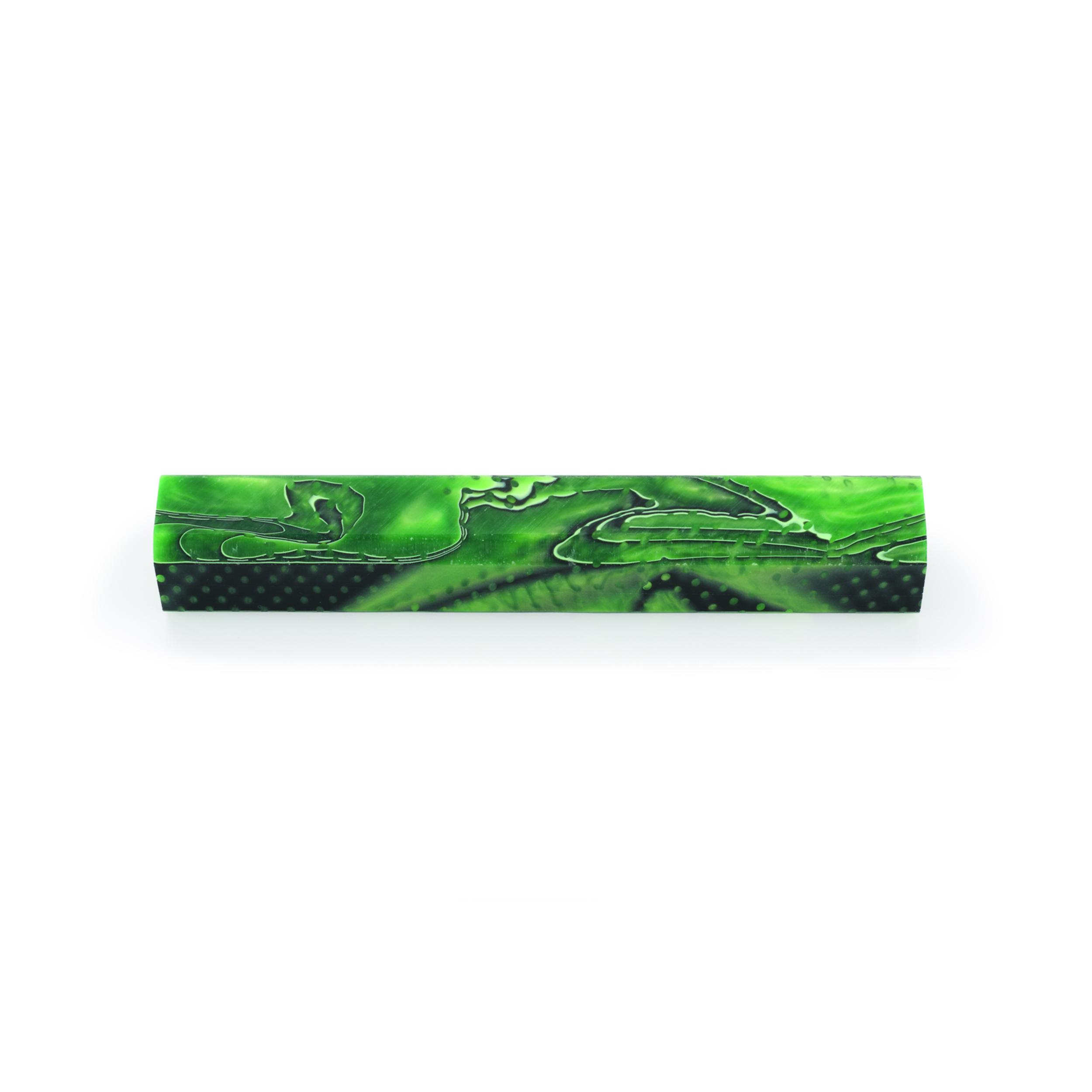 product: WoodRiver Acrylic Pen Blank - Grasshopper - 3/4