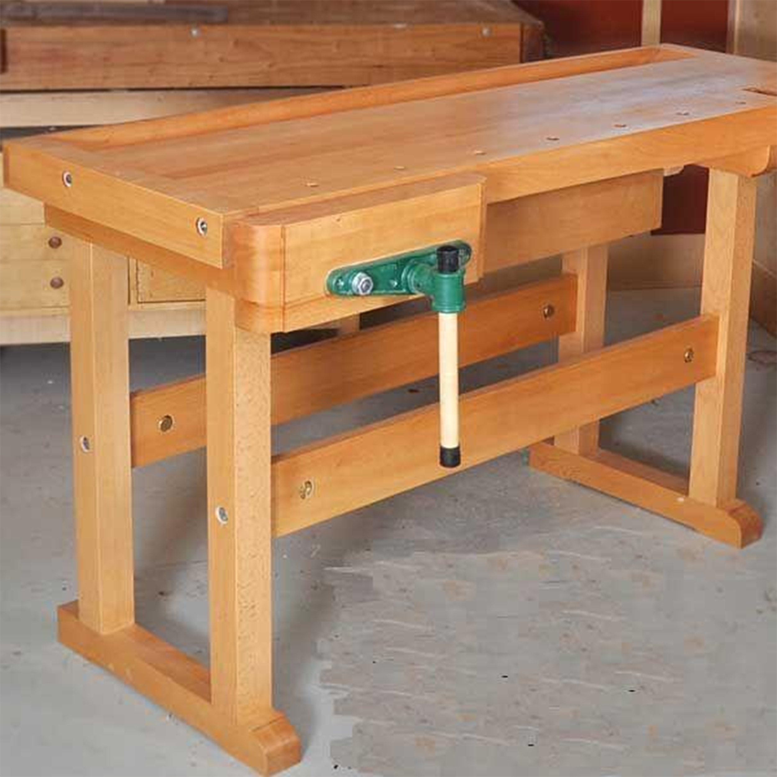 product: Woodcraft Magazine Woodworking Project Paper Plan to Build Classic Workbench shown