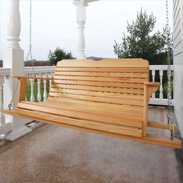 product: Woodcraft Magazine Outdoor Loving Porch Swing - Downloadable Plan shown