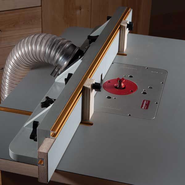 product: Woodcraft Magazine Router Table Fence - Downloadable Plan shown
