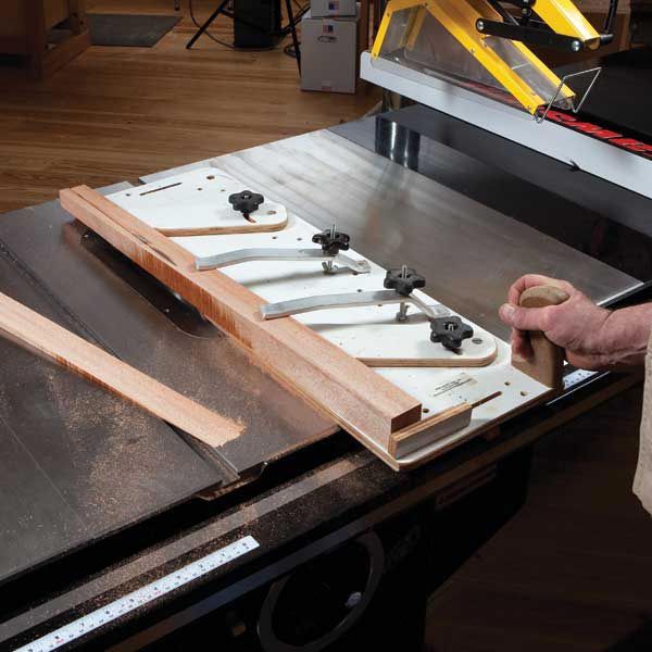 product: Woodcraft Magazine Sled Style Tapering Jig - Downloadable Plan shown