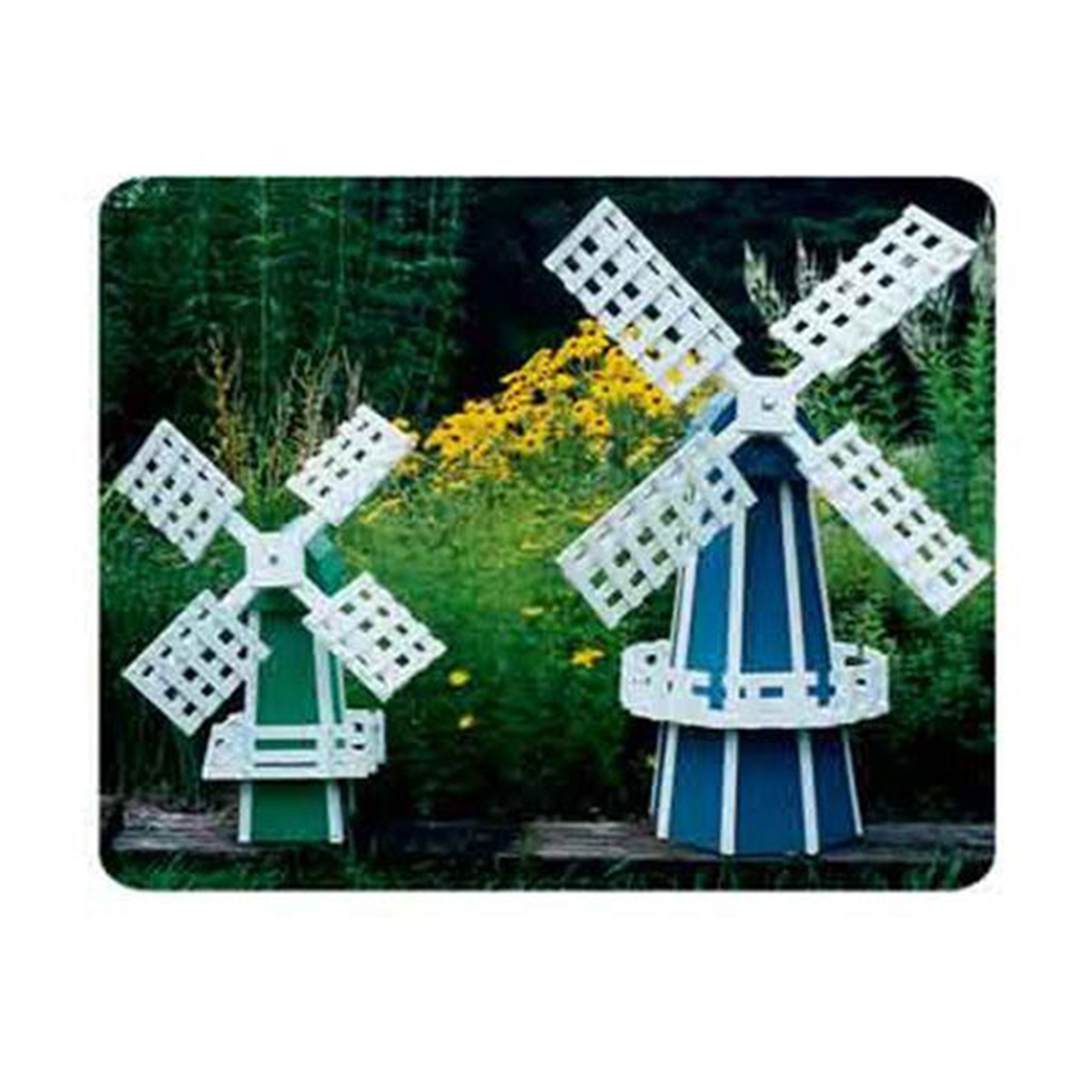 Woodworking Project Paper Plan To Build Garden Windmill 2 Pack