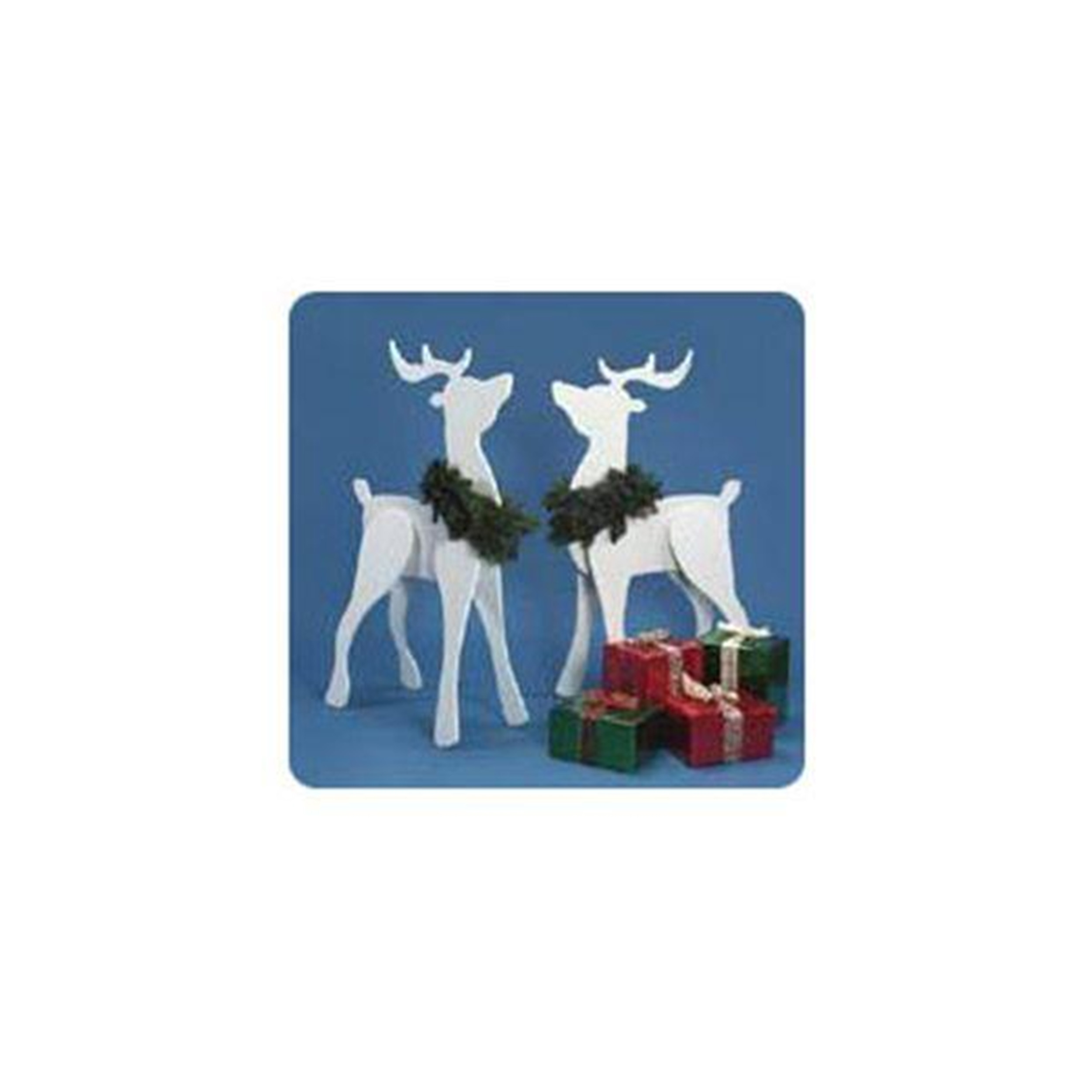 product: Woodcraft Woodworking Project Paper Plan to Build Proud Deer shown
