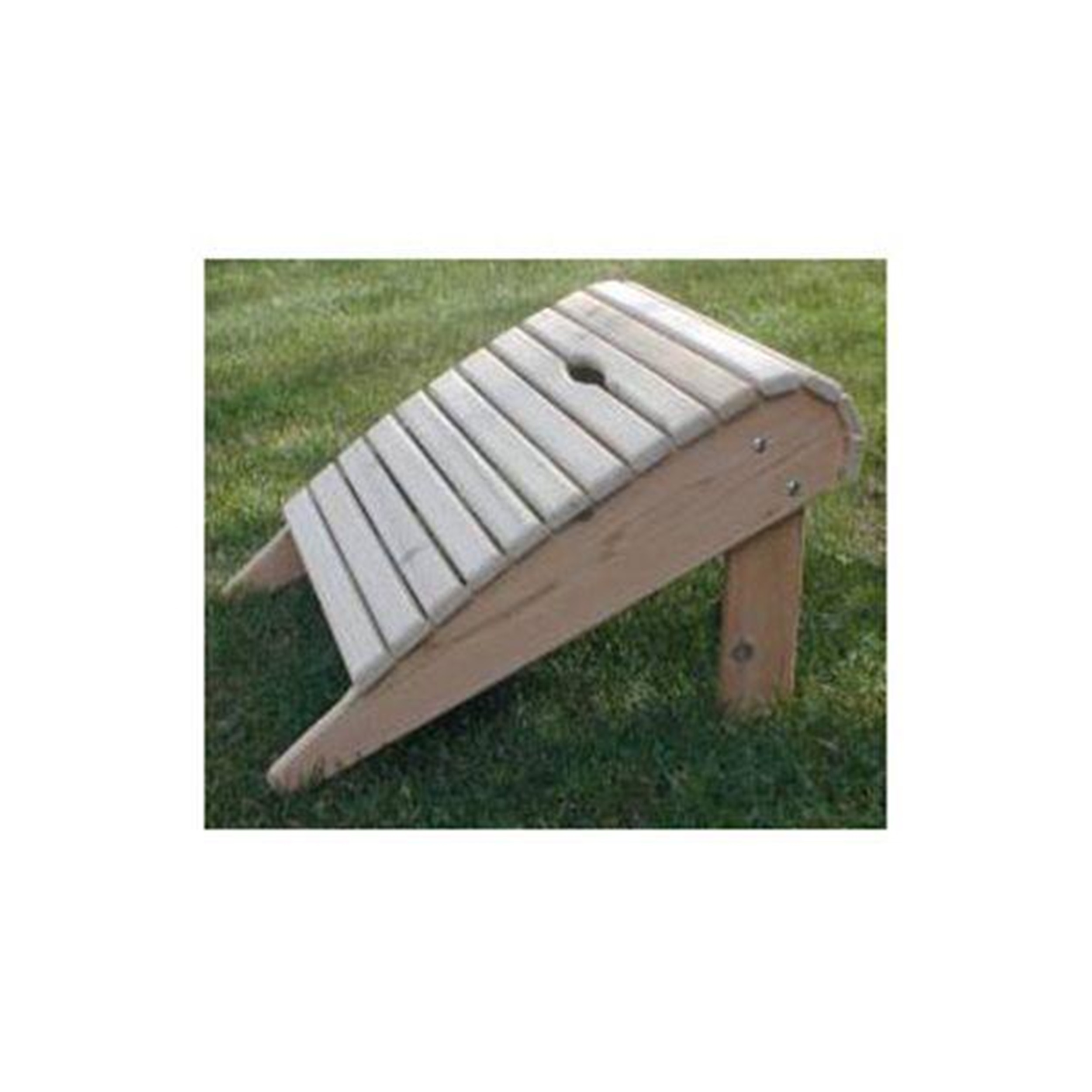 Woodworking Project Paper Plan To Build Adirondack Footrest