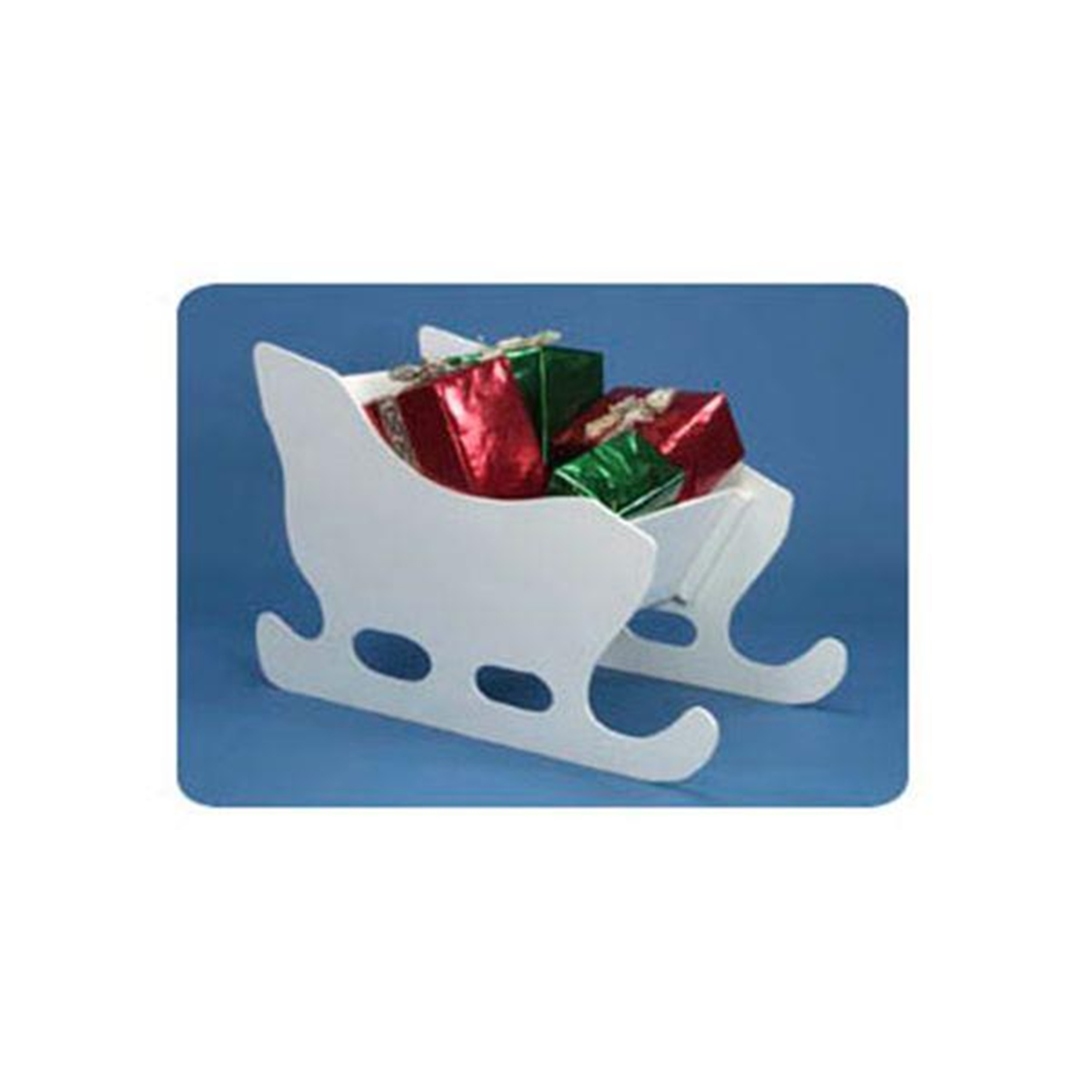 product: Woodcraft Woodworking Project Paper Plan to Build Traditional Sleigh shown