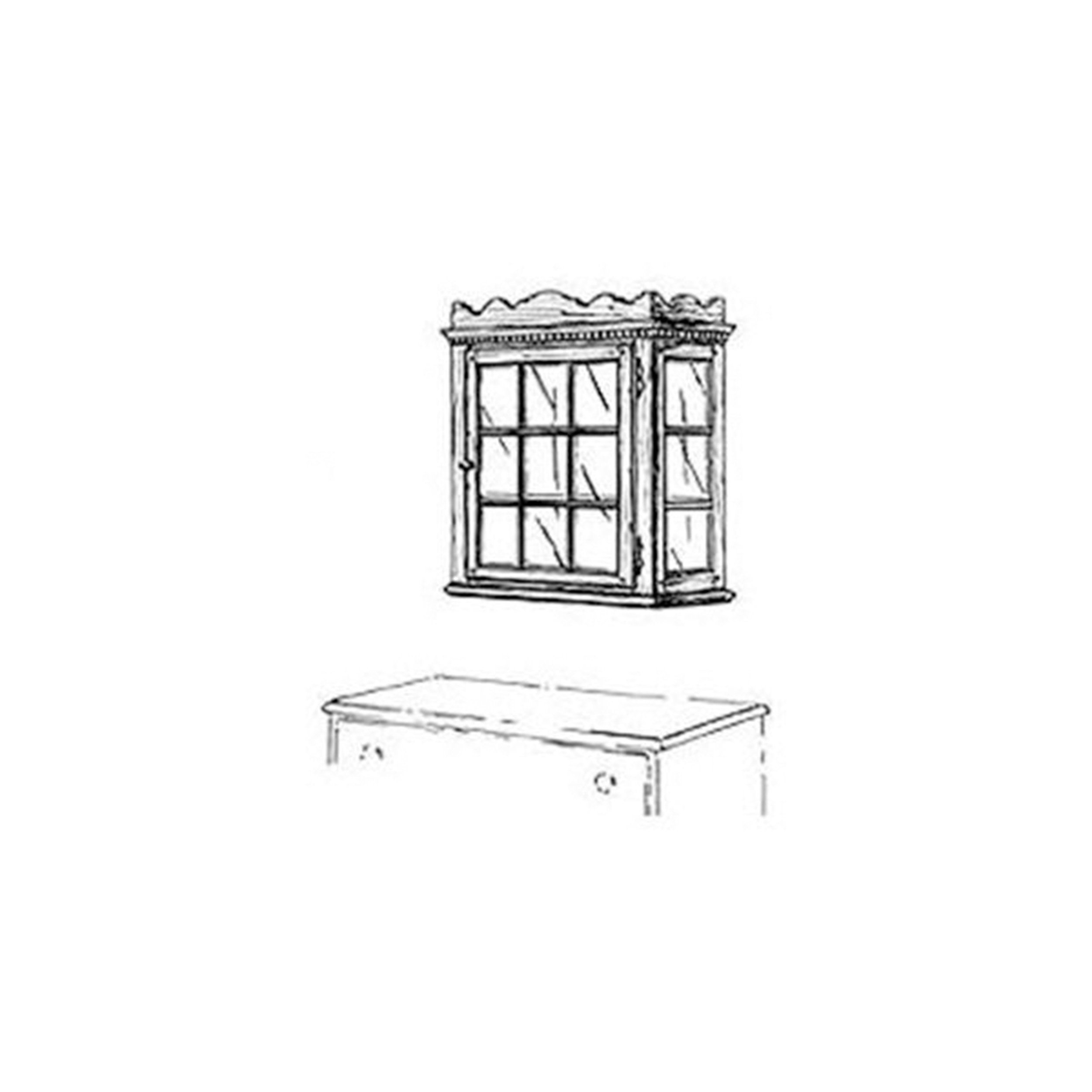 Woodworking Project Paper Plan To Build Hanging Curio Cabinet