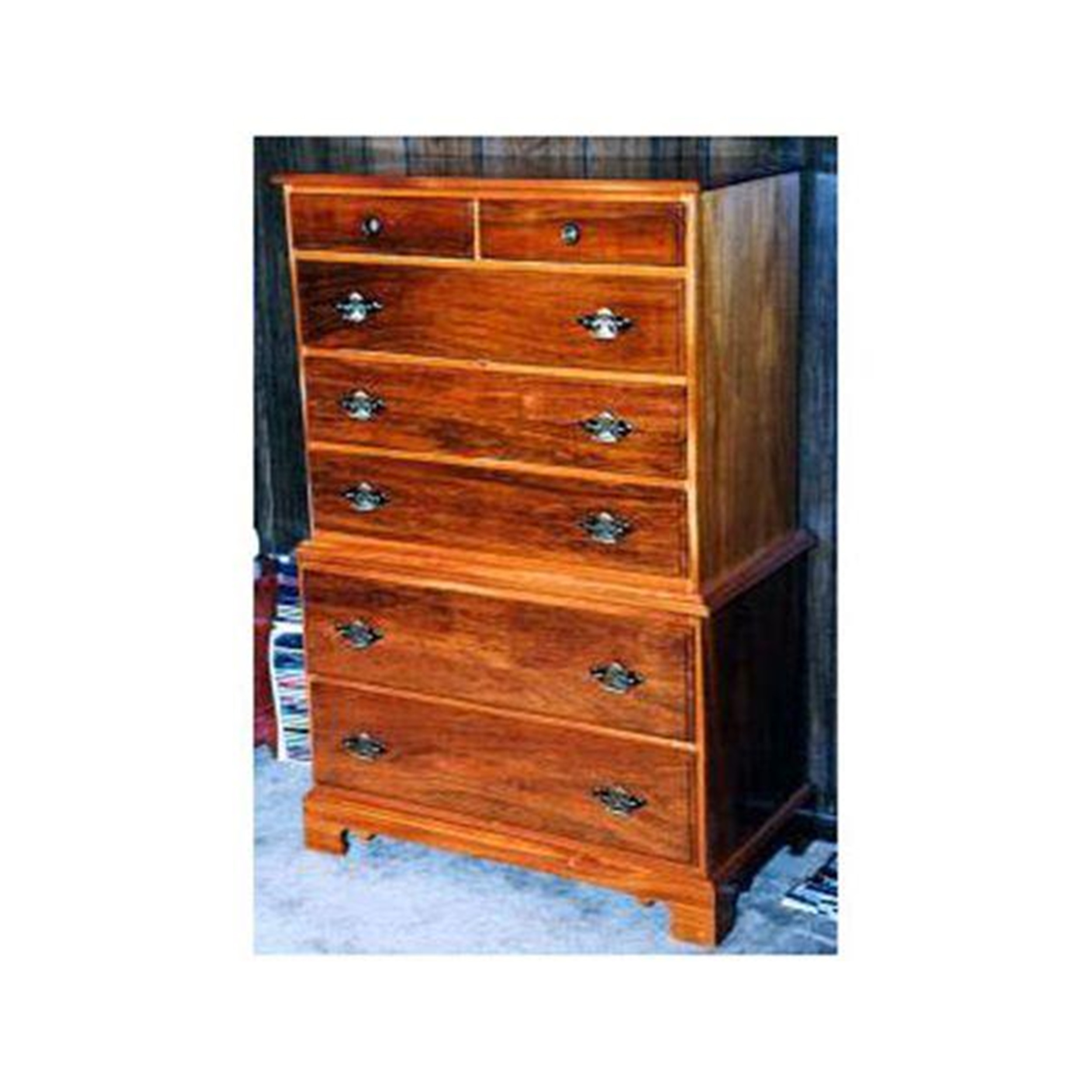 product: Woodcraft Woodworking Project Paper Plan to Build Chippendale Chest / Dresser shown