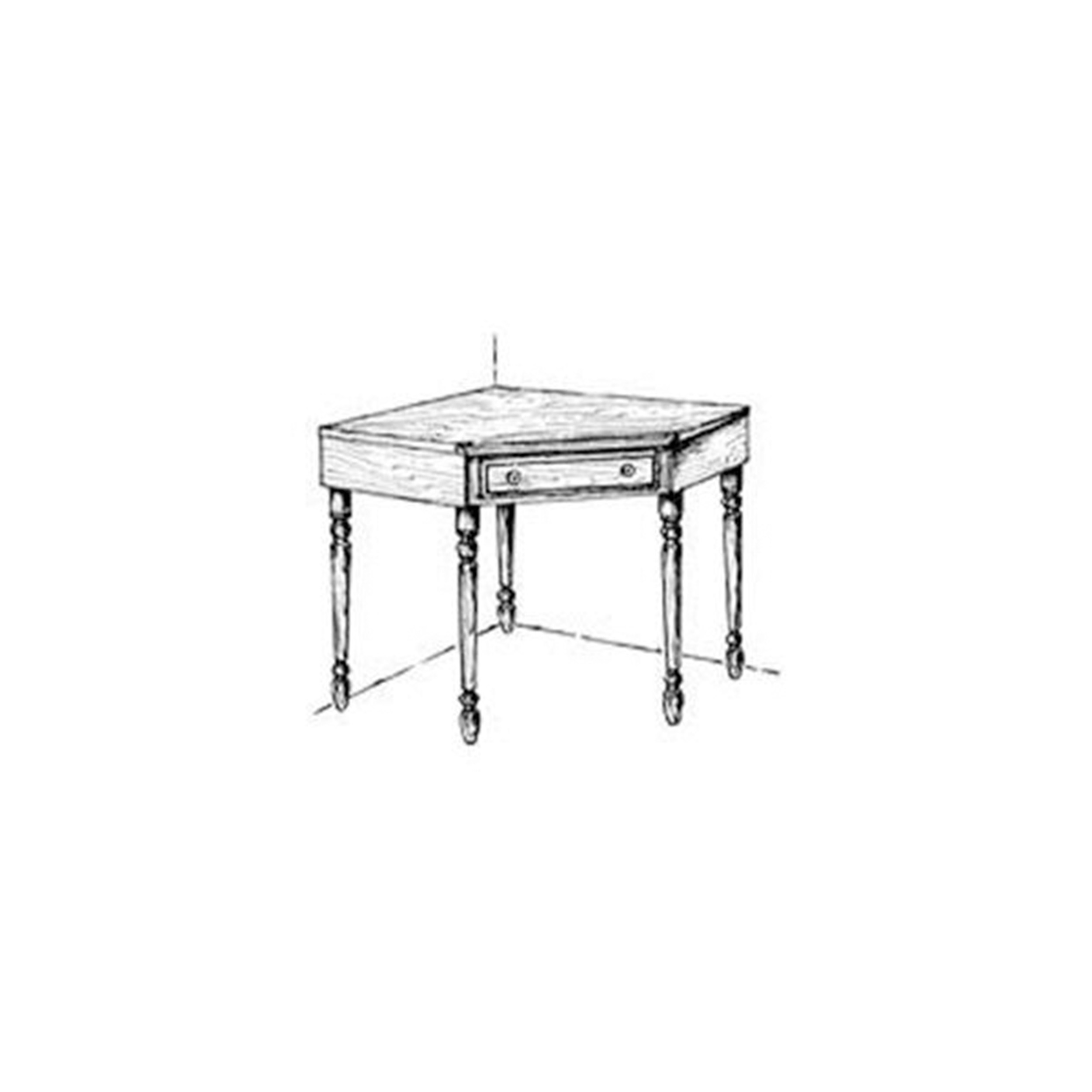product: Woodcraft Woodworking Project Paper Plan to Build Corner Desk shown