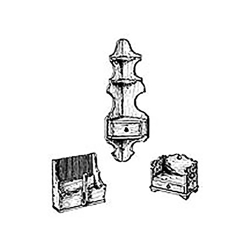 product: Woodcraft Woodworking Project Paper Plan to Build Corner Shelf, Cranberry Picker, Desk Organizer shown