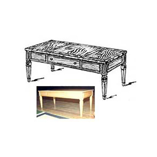 product: Woodcraft Woodworking Project Paper Plan to Build Cocktail Table shown