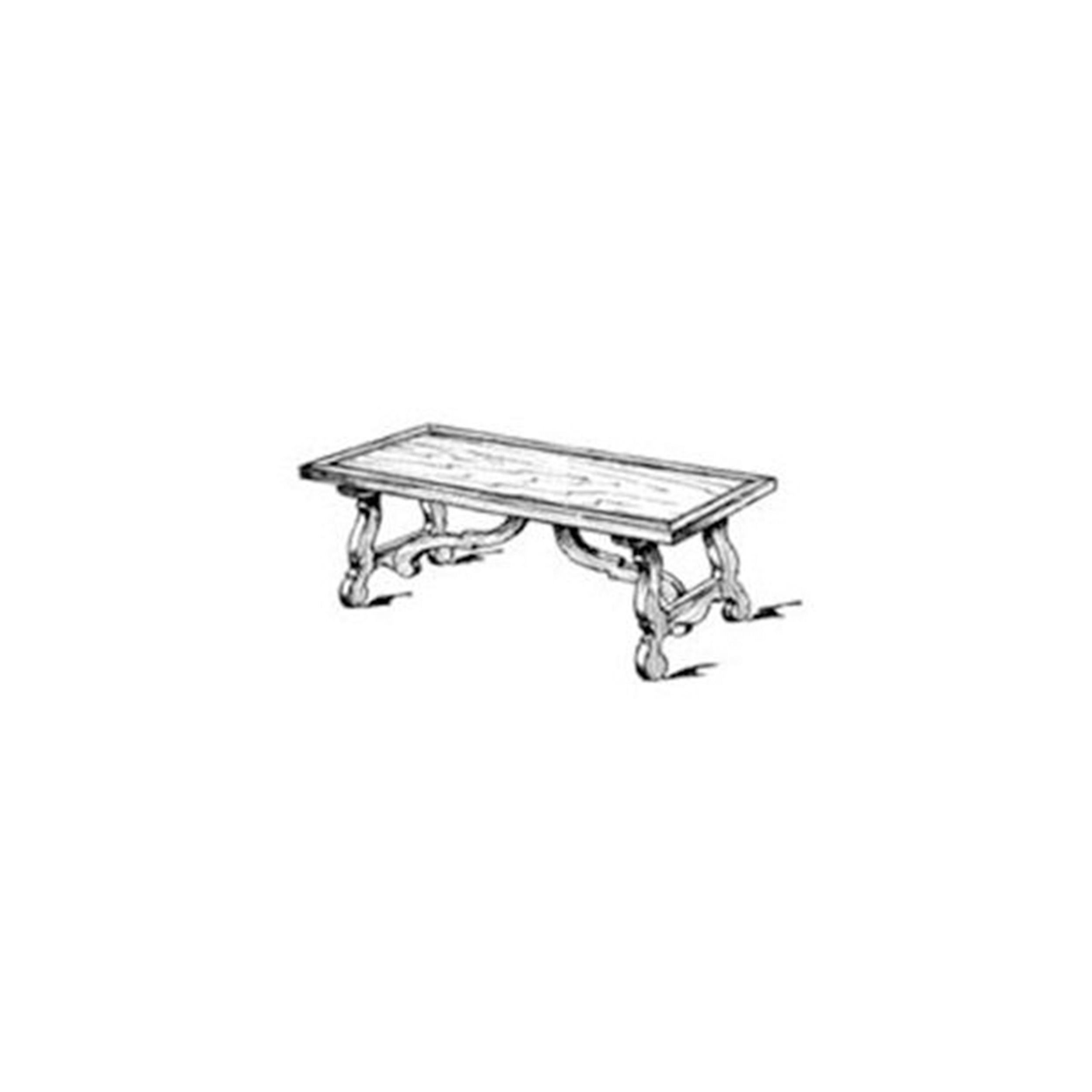 product: Woodcraft Woodworking Project Paper Plan to Build Spanish Coffee Table shown