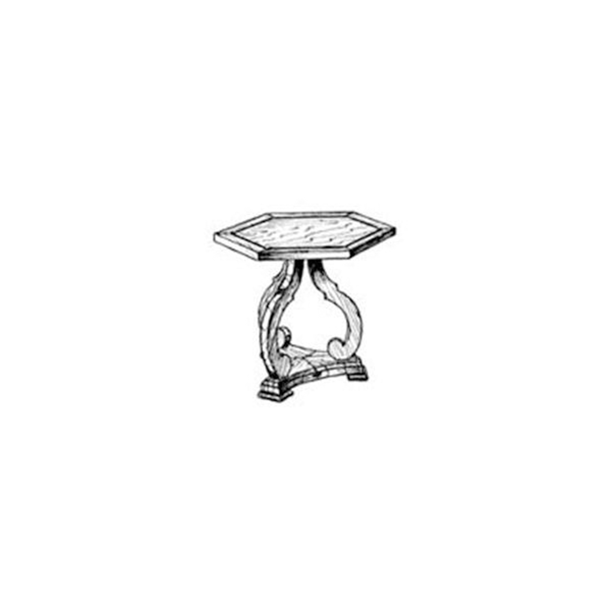 product: Woodcraft Woodworking Project Paper Plan to Build Spanish End Table shown