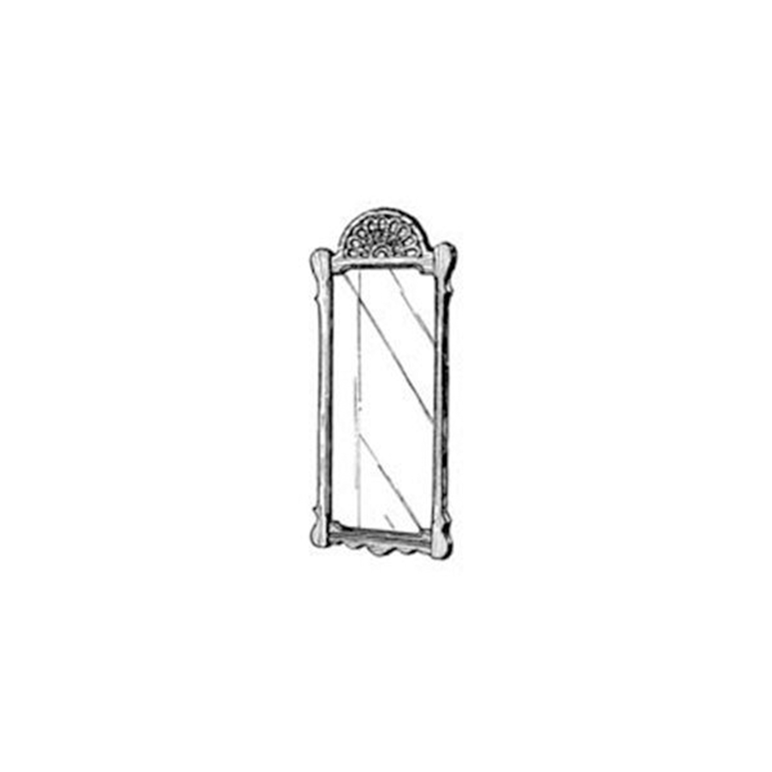 product: Woodcraft Woodworking Project Paper Plan to Build Spanish Mirror shown