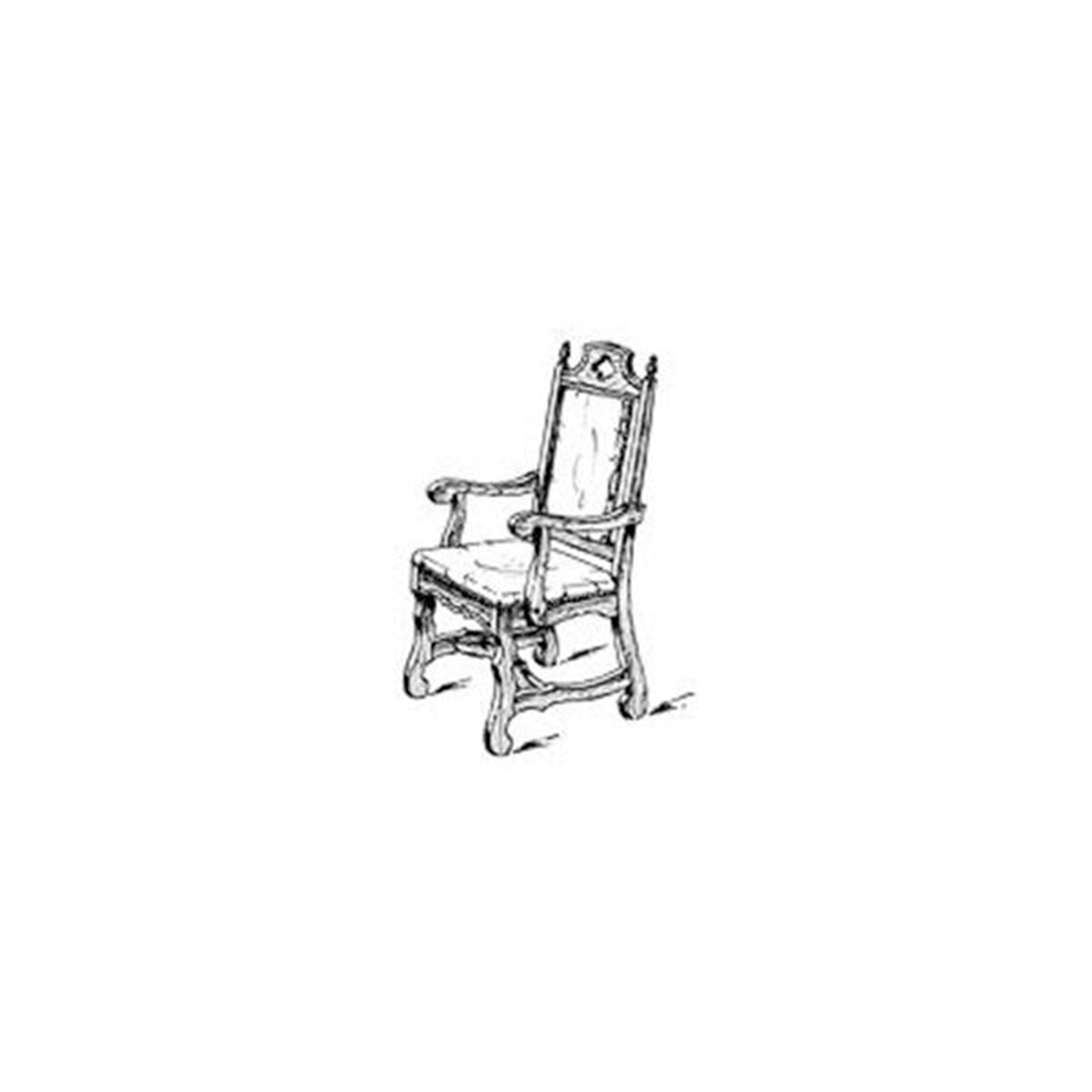 product: Woodcraft Woodworking Project Paper Plan to Build Spanish Side Chair shown