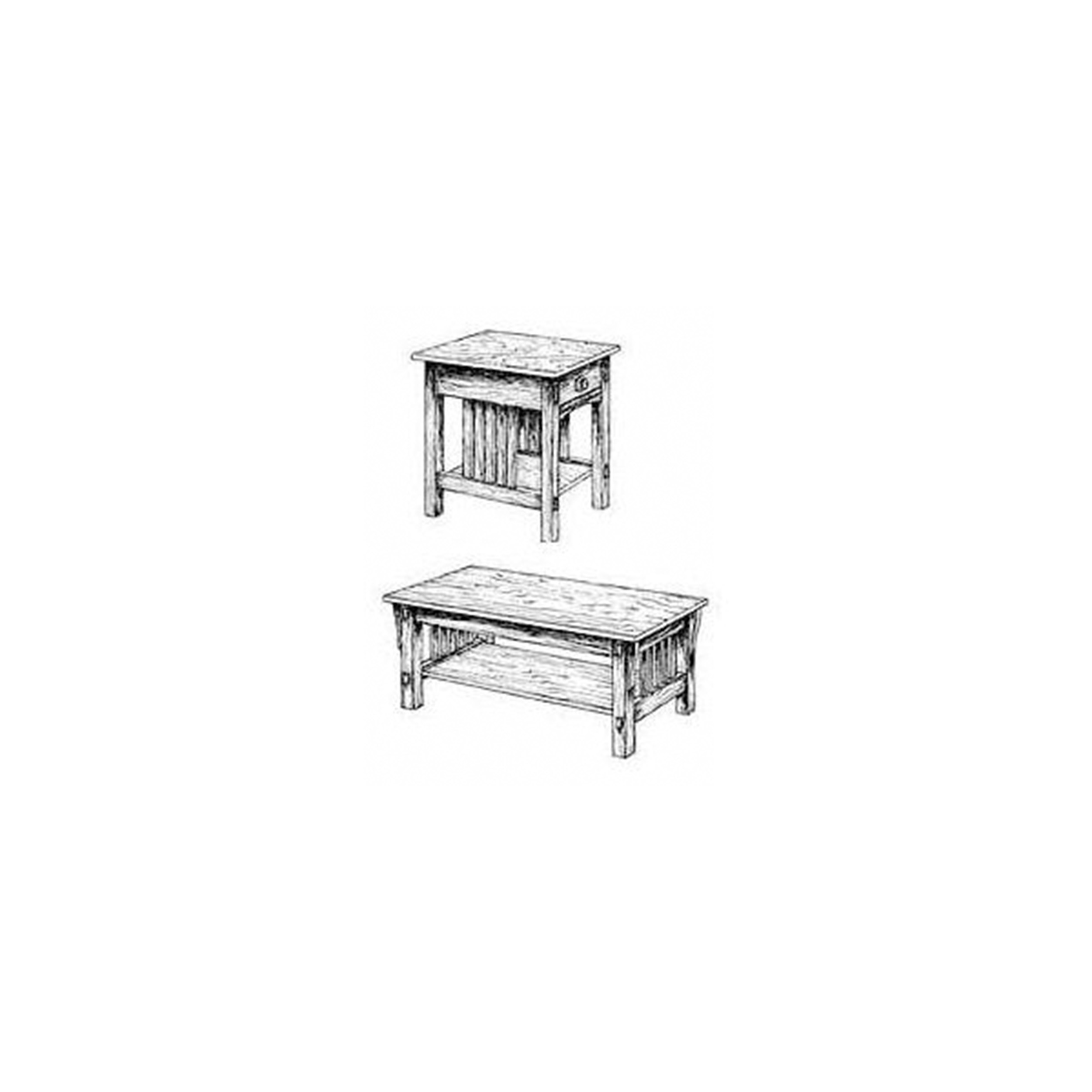 Mission Living Room Tables Woodworking Plan