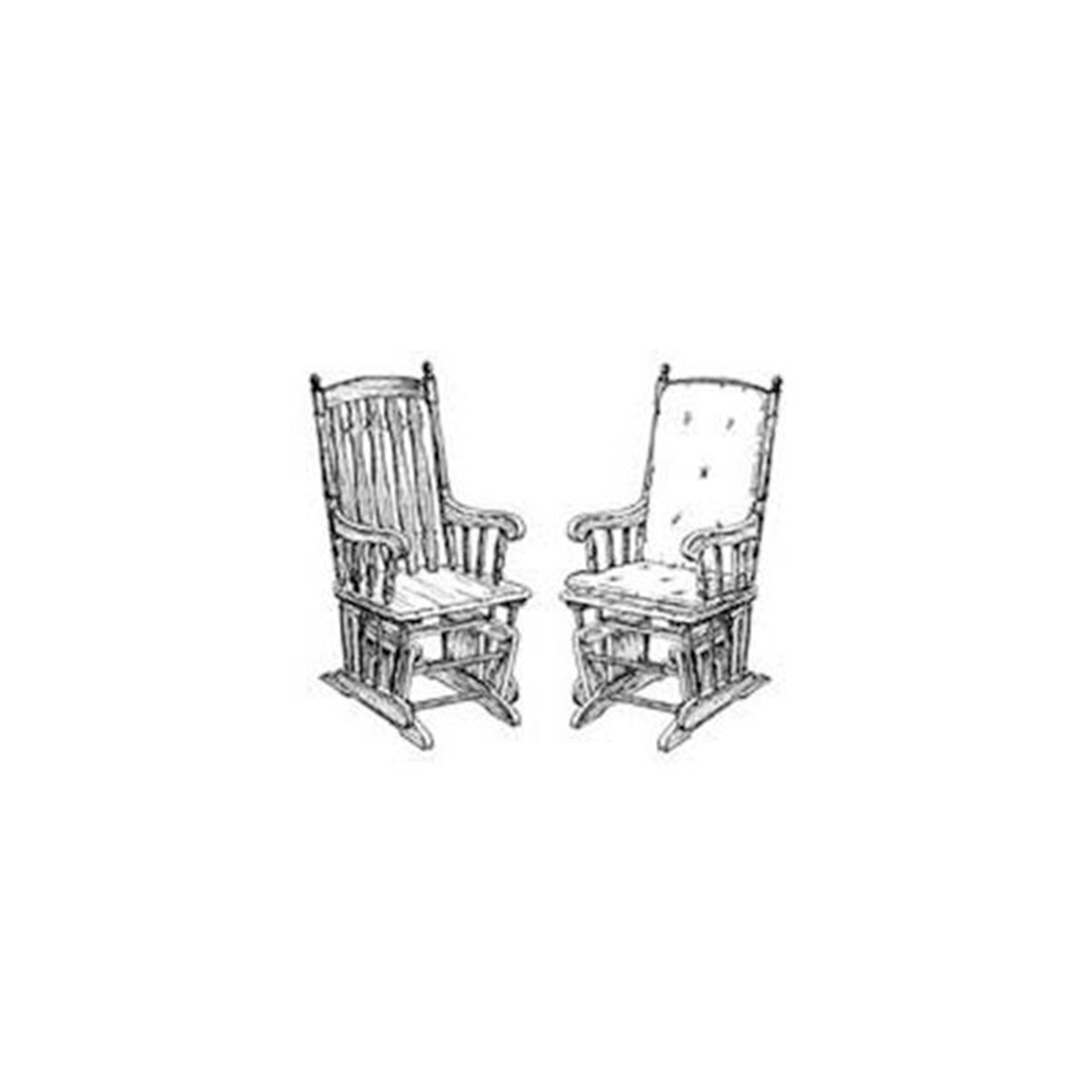 product: Woodcraft Woodworking Project Paper Plan to Build Glider Chair shown
