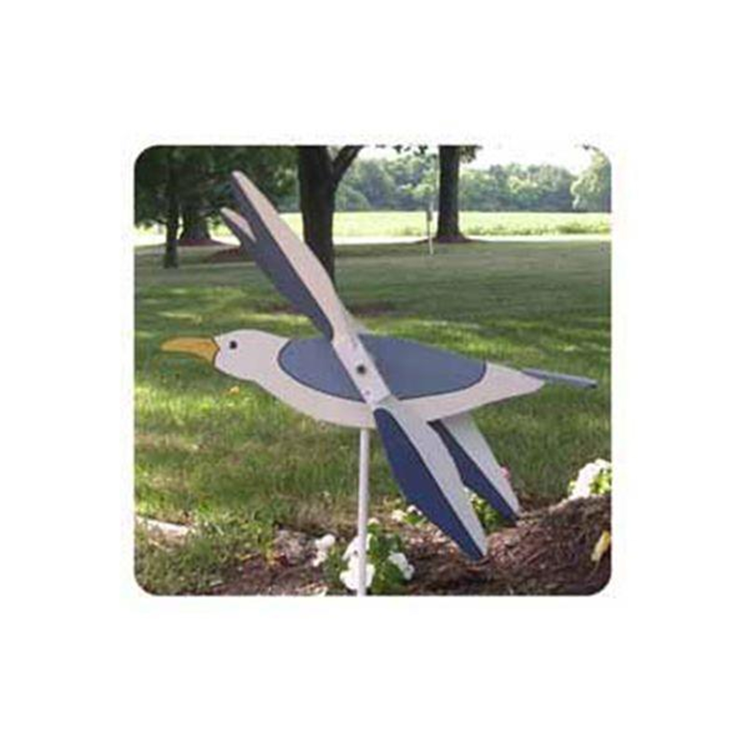 product: Woodcraft Woodworking Project Paper Plan to Build Seagull Whirligig shown