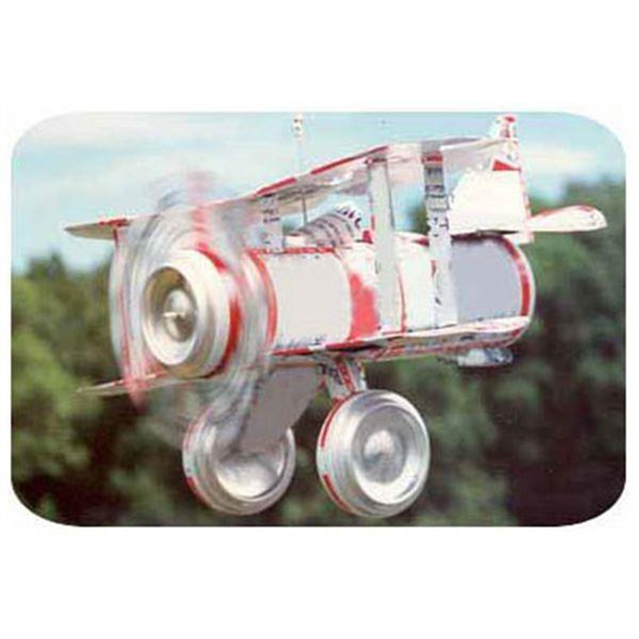 product: Woodcraft Woodworking Project Paper Plan to Build Tin Can Airplane shown
