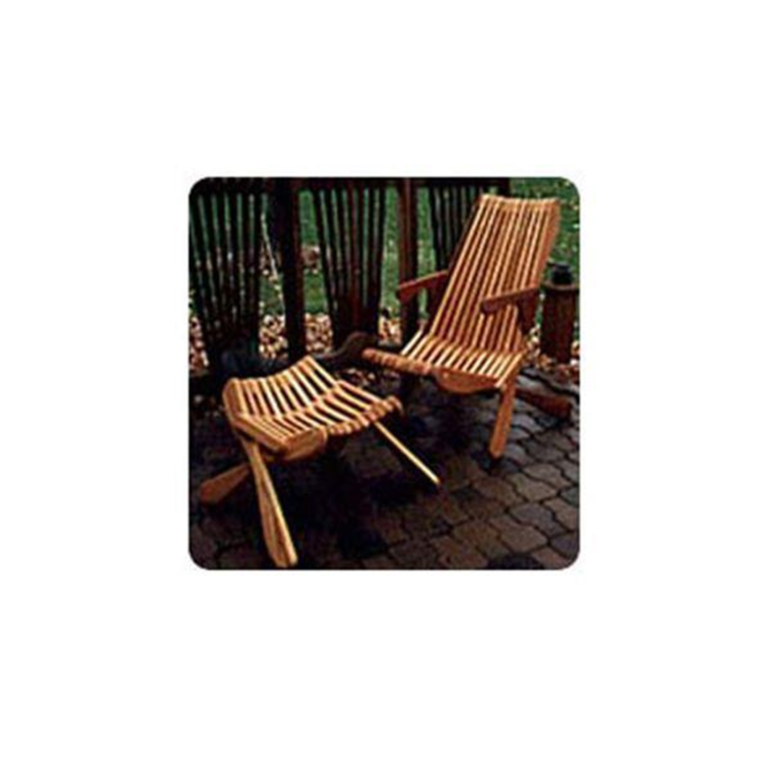 product: Woodcraft Woodworking Project Paper Plan to Build Smooth Folding Lawn Chair shown
