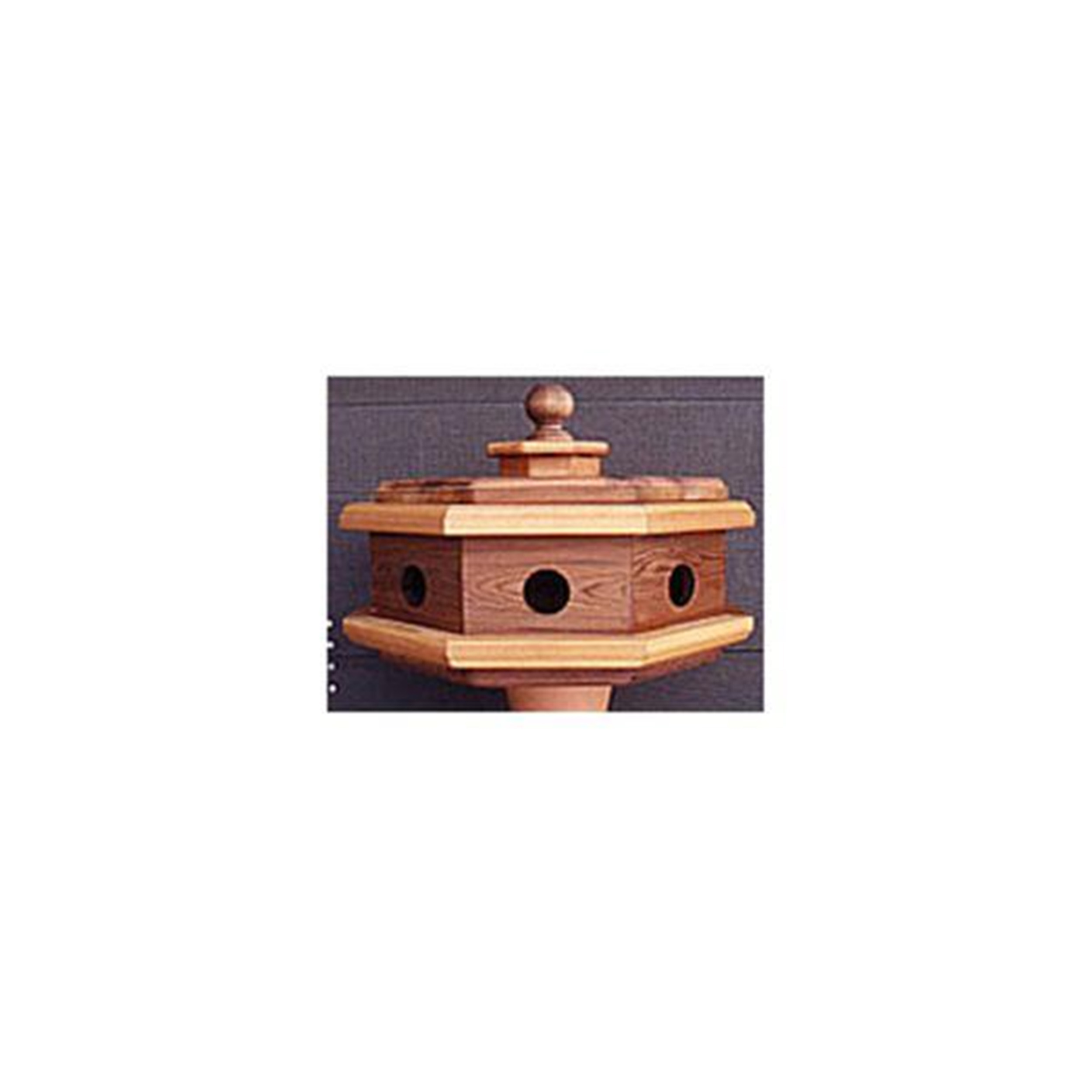 product: Woodcraft Woodworking Project Paper Plan to Build Octagon Martin House shown