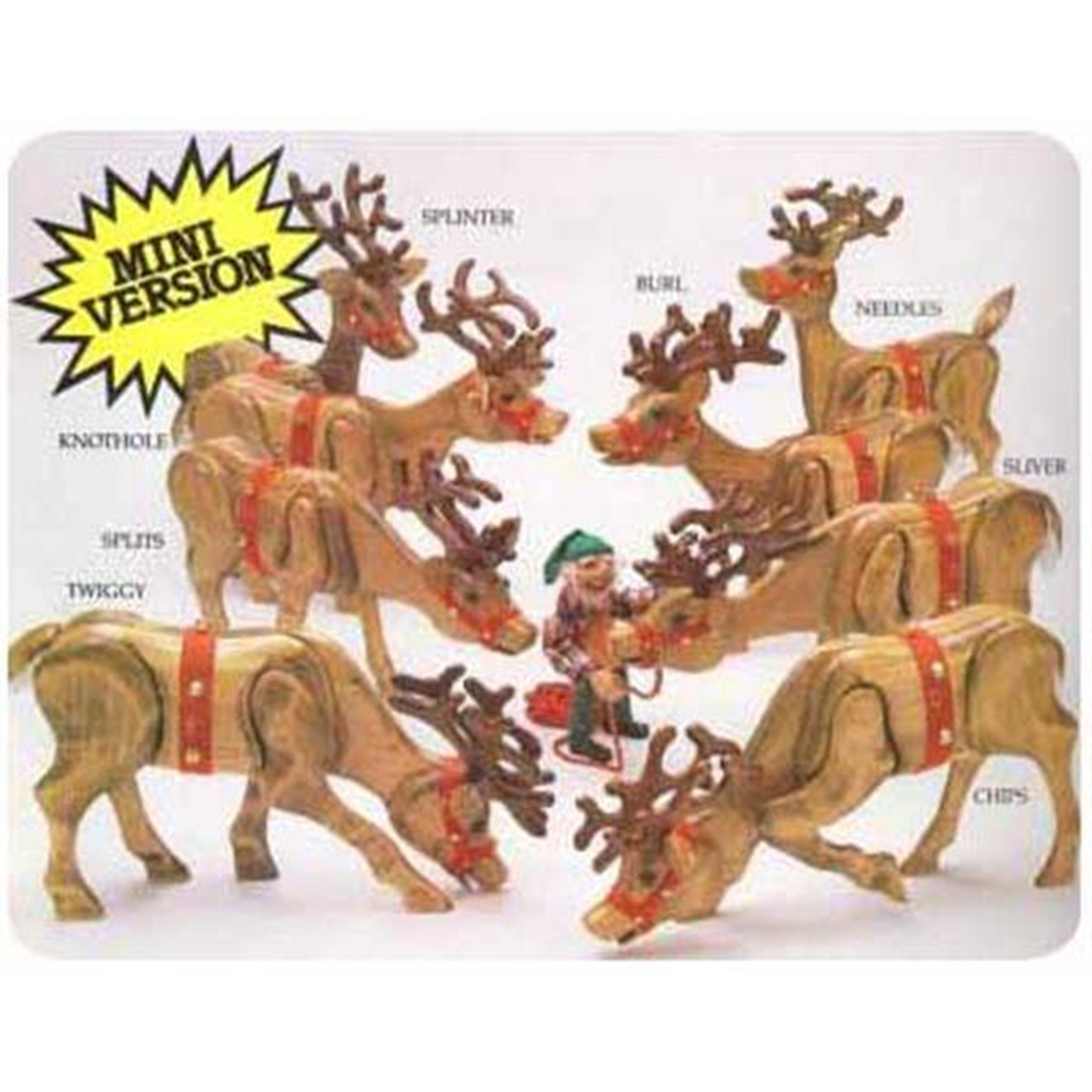 Woodworking Project Paper Plan To Build Fine Mini Reindeer