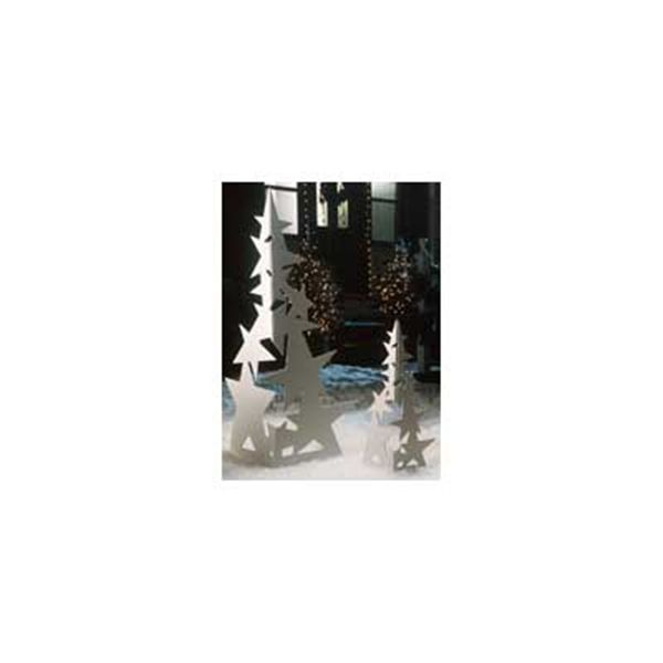 product: Wood Magazine Woodworking Project Paper Plan to Build Stellar Christmas Tree shown