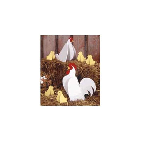 product: Wood Magazine Woodworking Project Paper Plan to Build Backyard Chicken shown