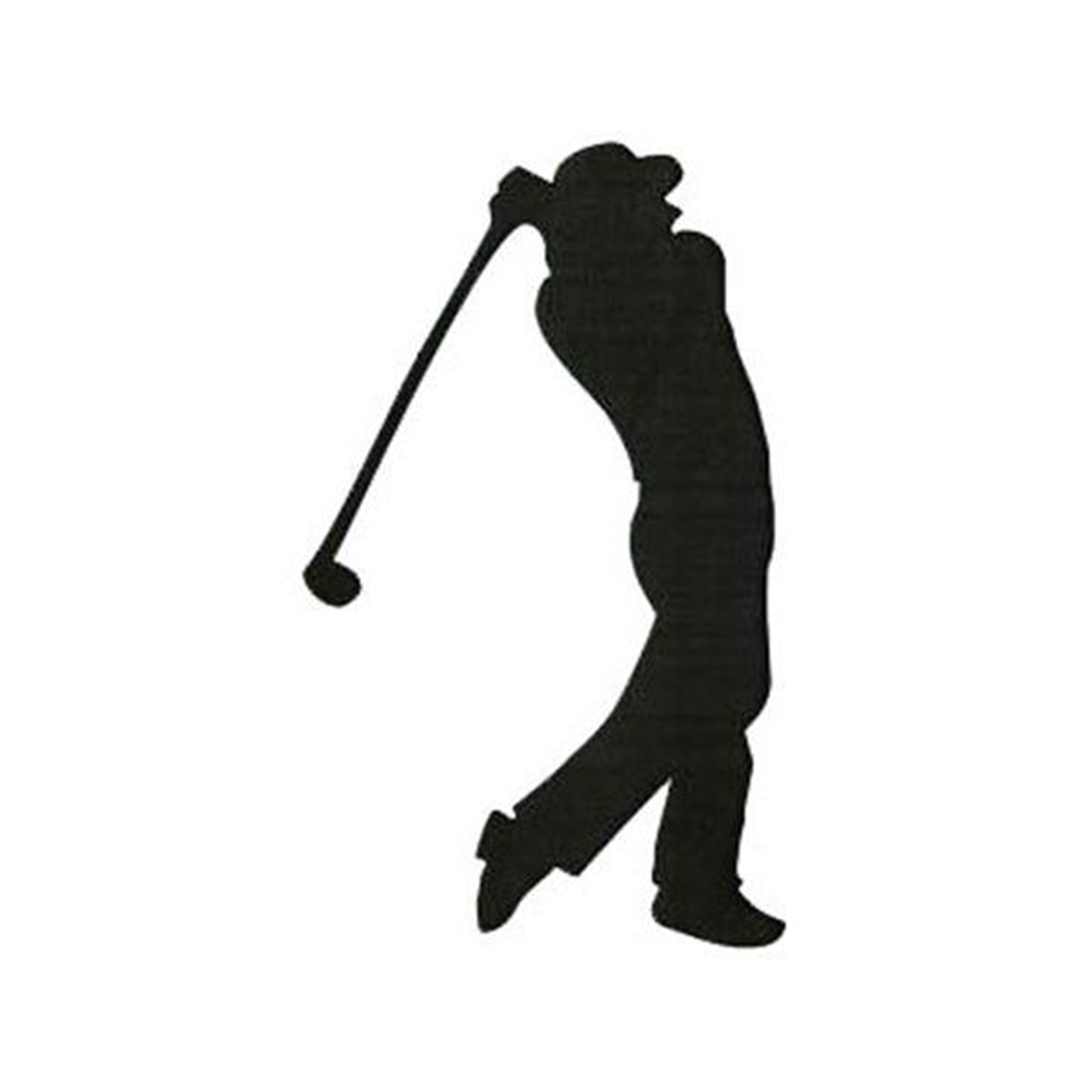 product: Woodcraft Woodworking Project Paper Plan to Build Saturday Golfer Shadow shown