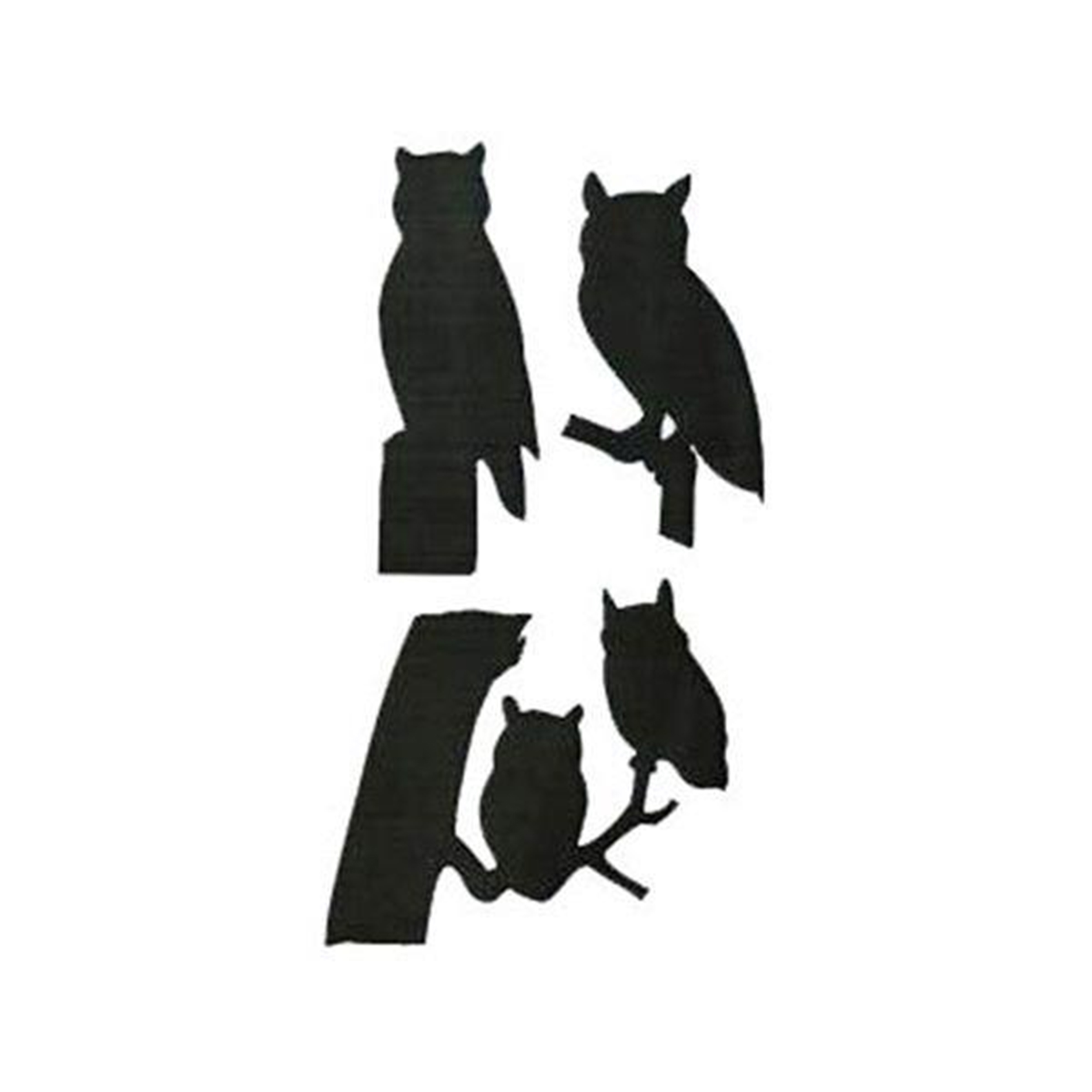 product: Woodcraft Woodworking Project Paper Plan to Build Owl Collection of Shadow shown