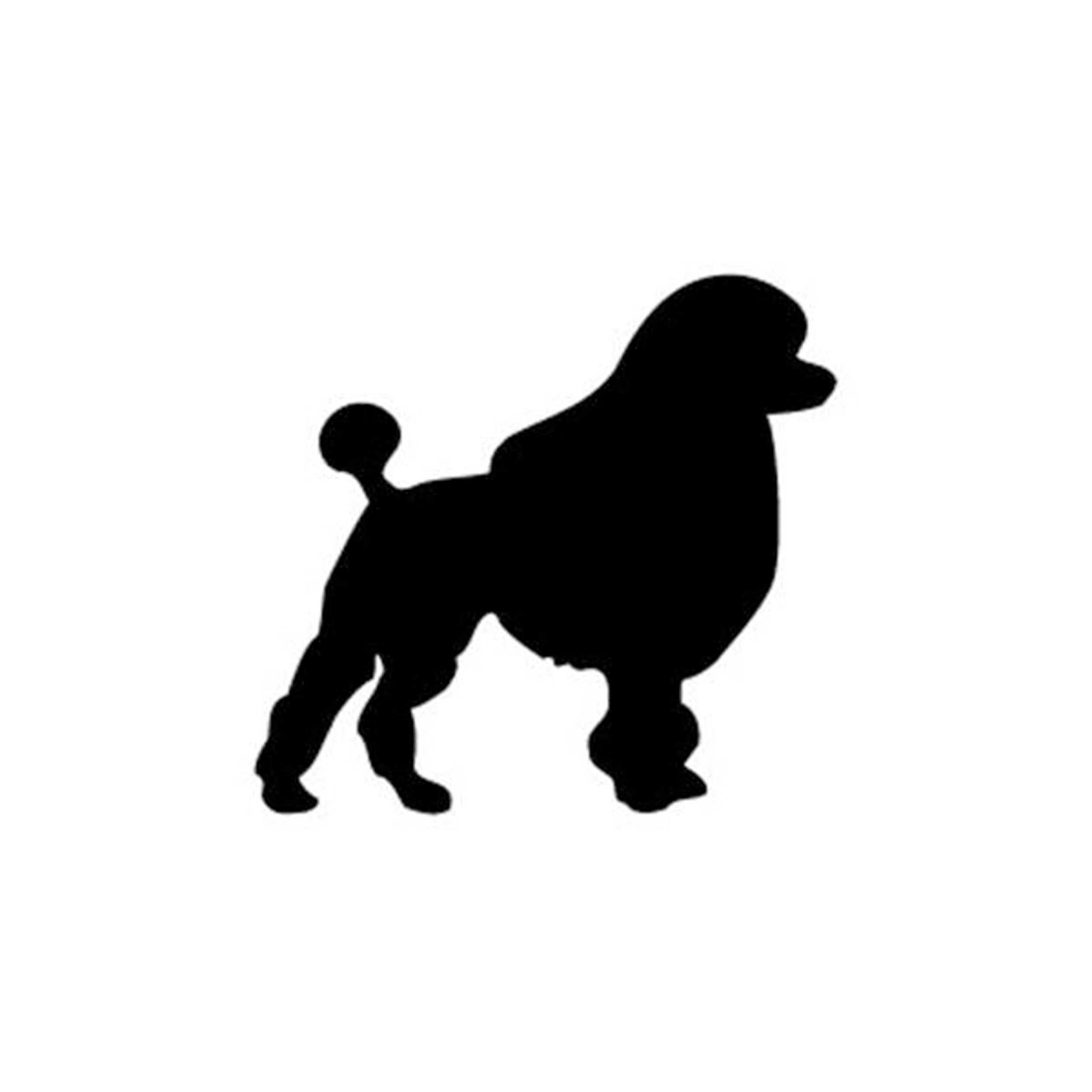 product: Woodcraft Woodworking Project Paper Plan to Build Giant Poodle Dog Shadow shown