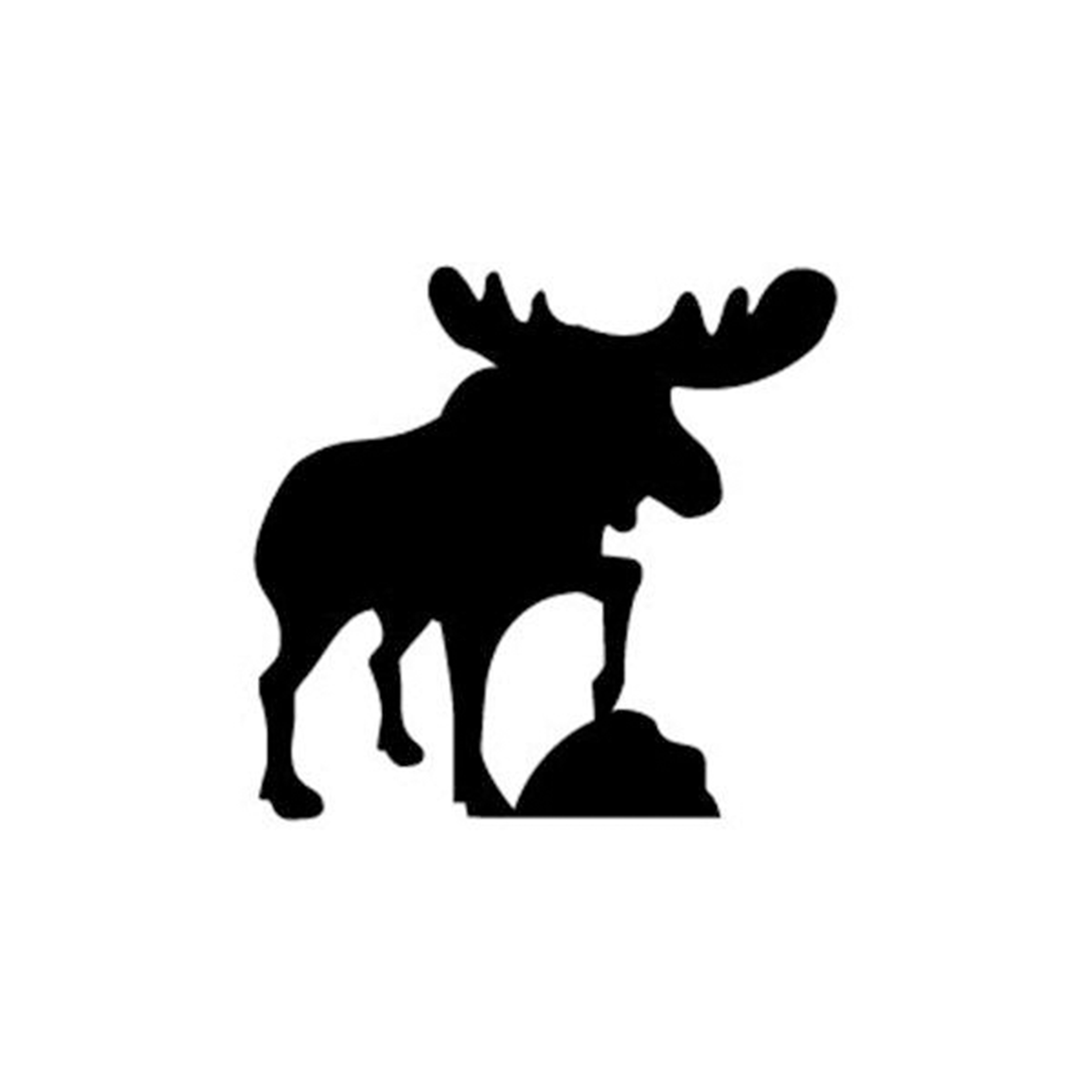 product: Woodcraft Woodworking Project Paper Plan to Build Moose Shadow shown