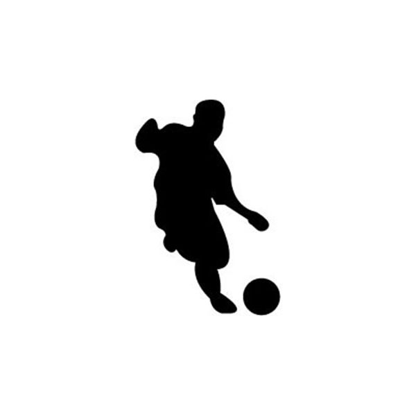 product: Woodcraft Woodworking Project Paper Plan to Build Soccer Player No.1 Shadow shown