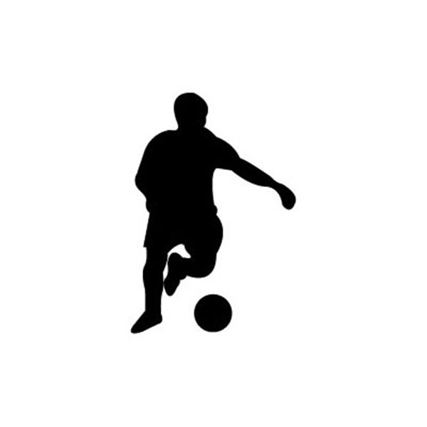 product: Woodcraft Woodworking Project Paper Plan to Build Soccer Player No.2 Shadow shown