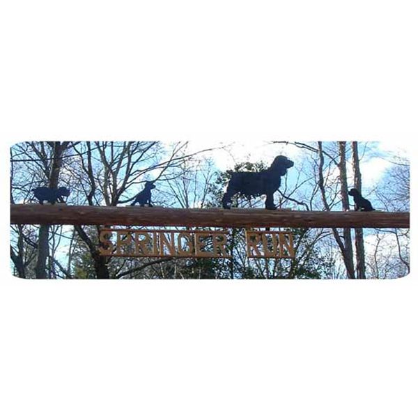 product: Woodcraft Woodworking Project Paper Plan to Build Springer Spaniel Dog Shadow shown