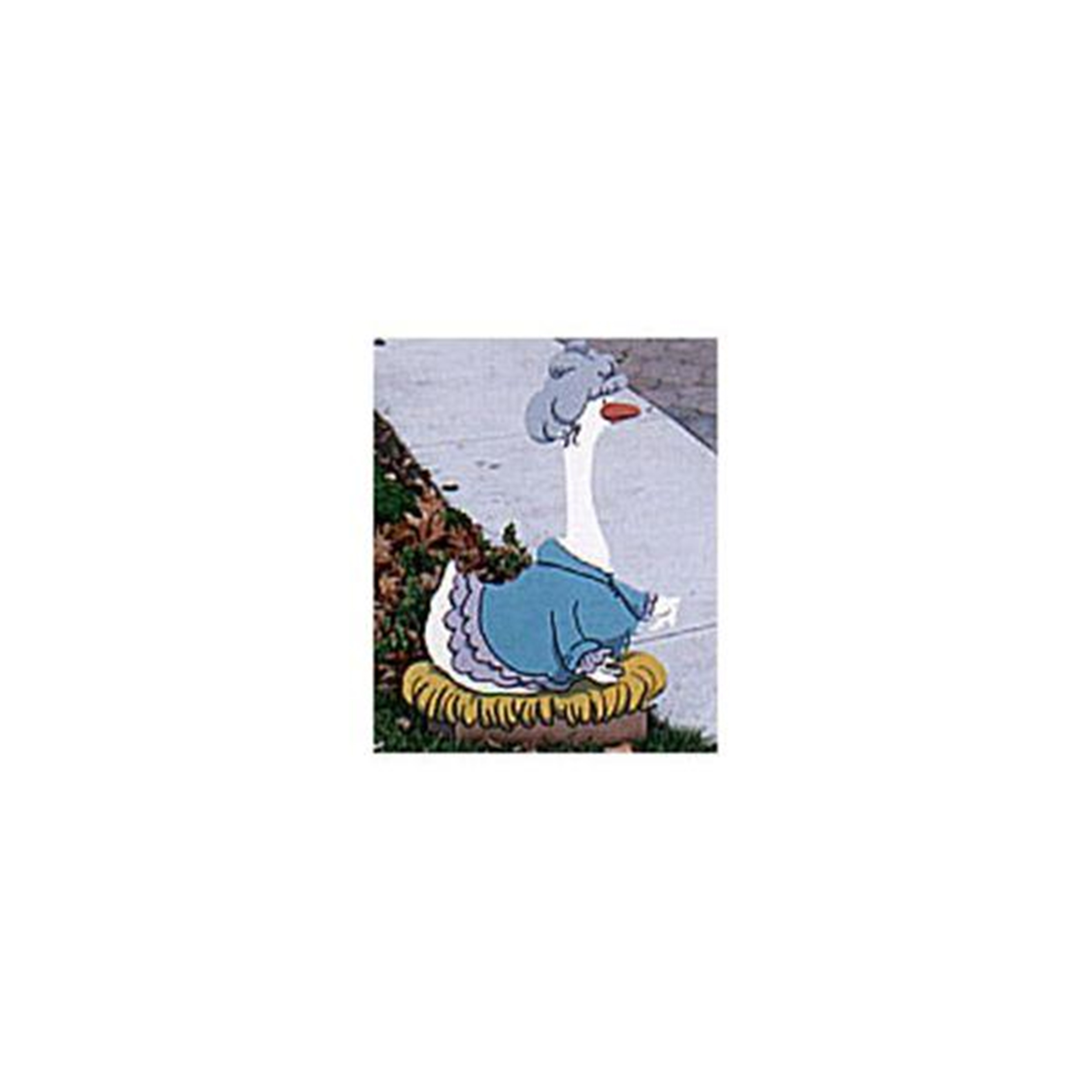 product: Woodcraft Woodworking Project Paper Plan to Build Mother Goose on Nest shown