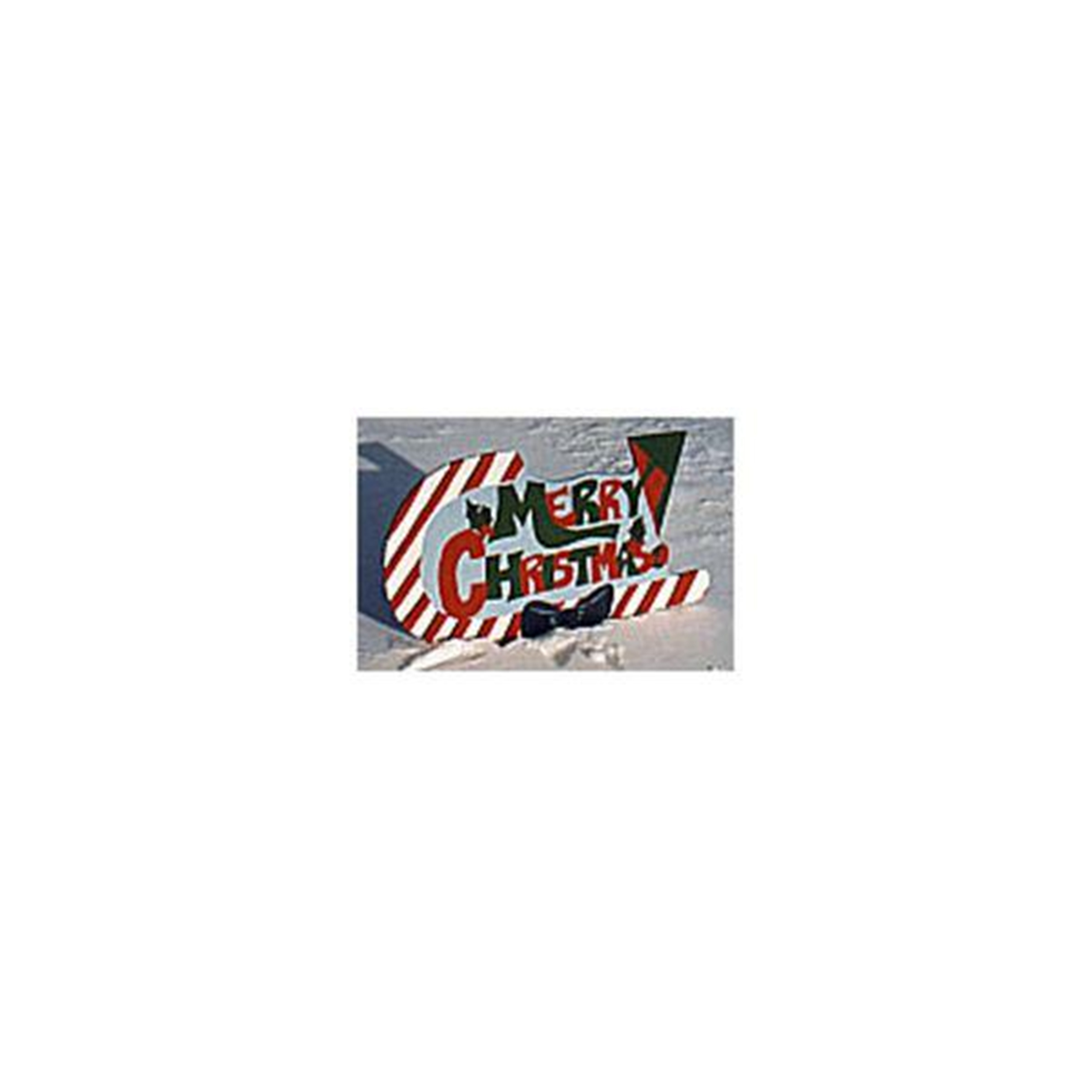 product: Woodcraft Woodworking Project Paper Plan to Build Merry Christmas shown