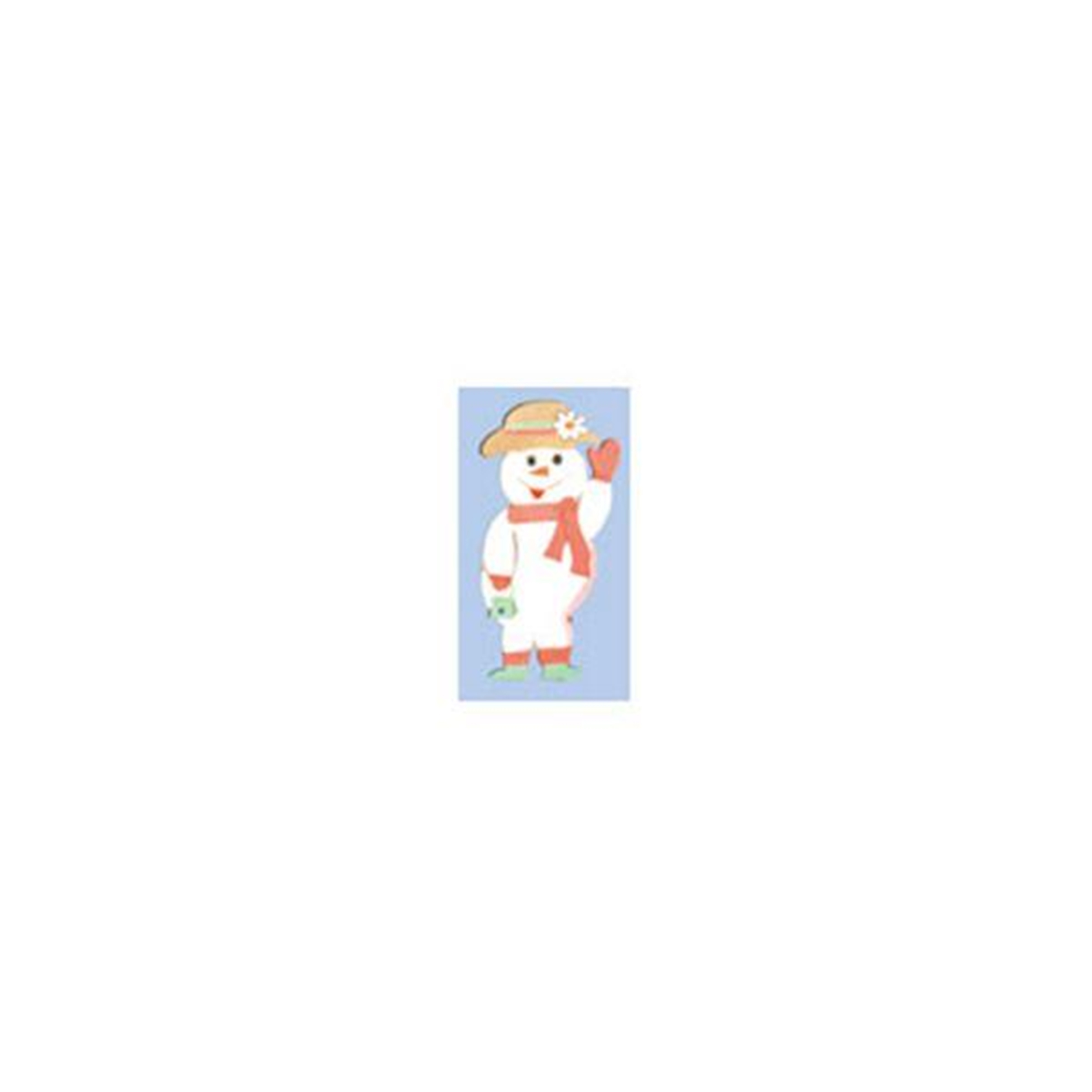 product: Woodcraft Woodworking Project Paper Plan to Build Snowlady with Purse shown