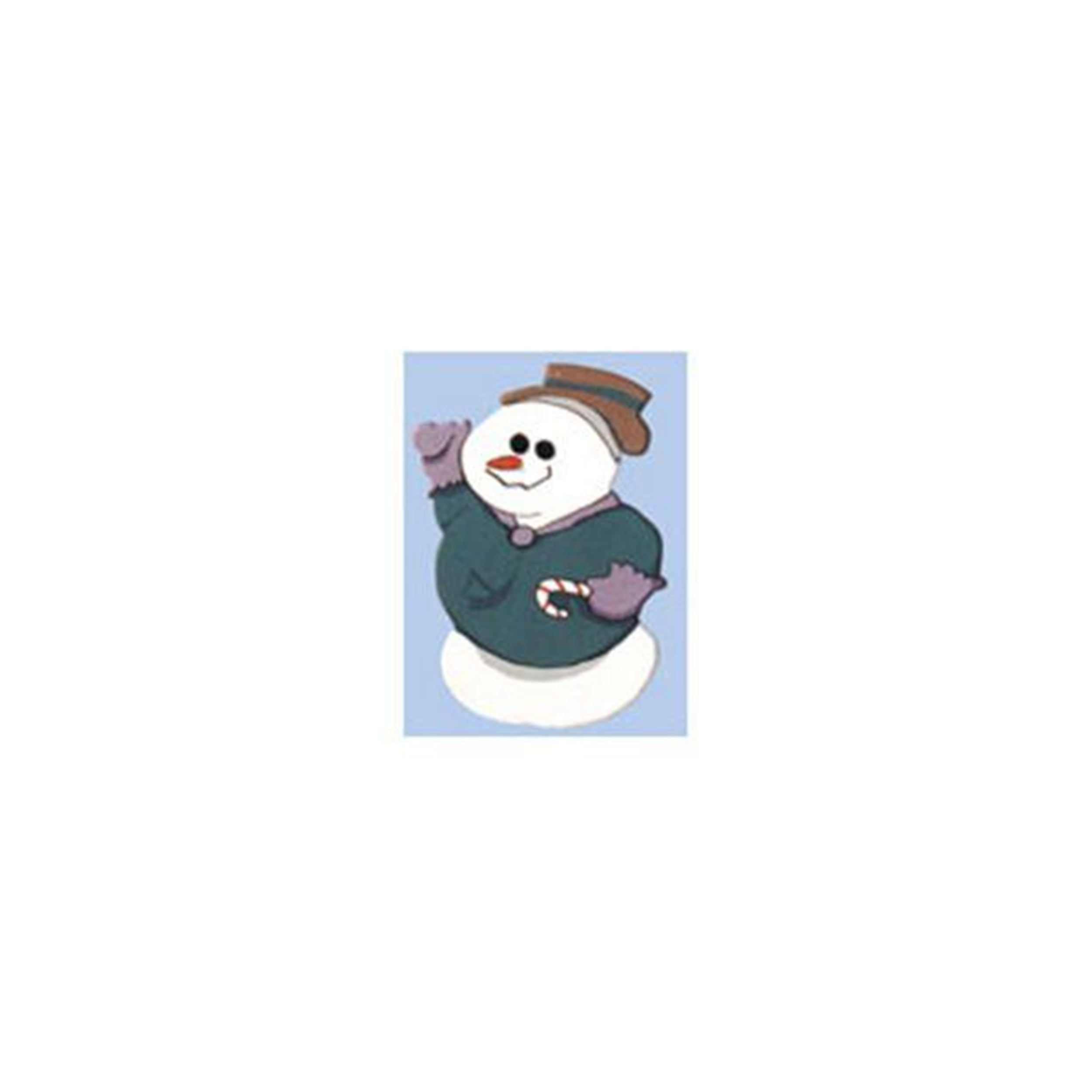 product: Woodcraft Woodworking Project Paper Plan to Build Snowman shown